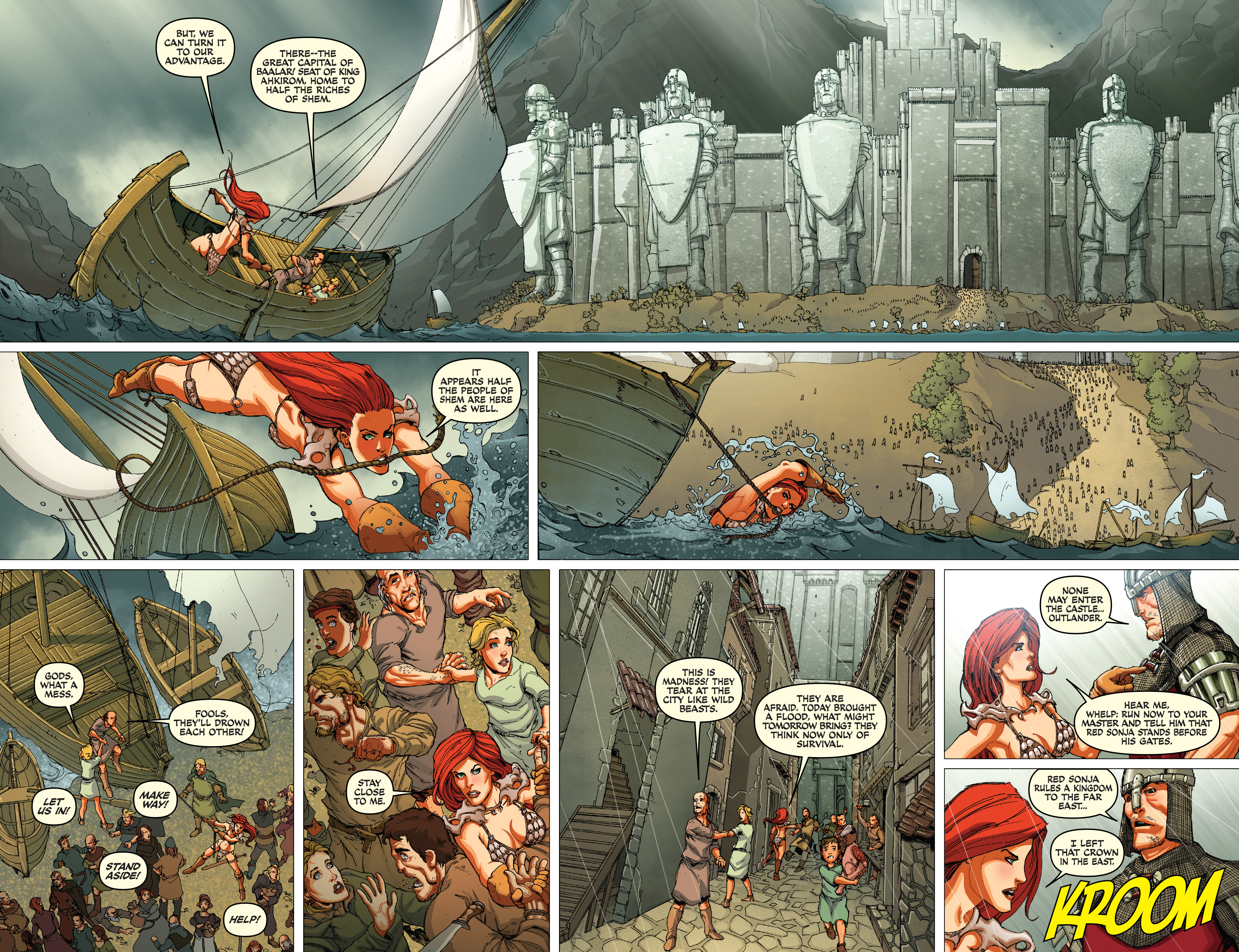 Read online Red Sonja: Atlantis Rises comic -  Issue #1 - 19