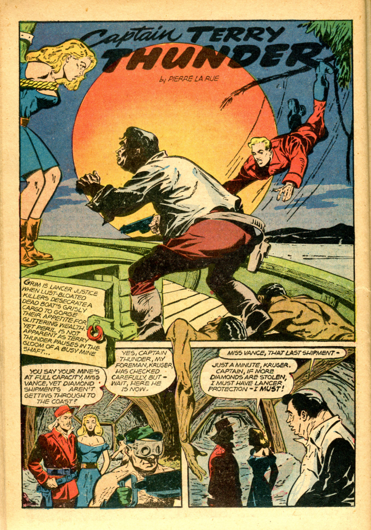 Read online Jungle Comics comic -  Issue #93 - 36