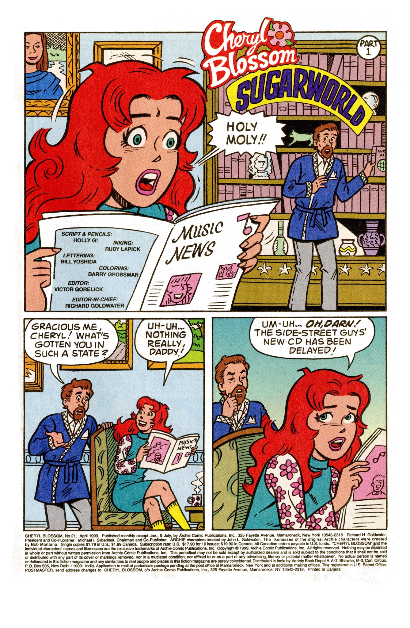 Read online Cheryl Blossom comic -  Issue #21 - 2