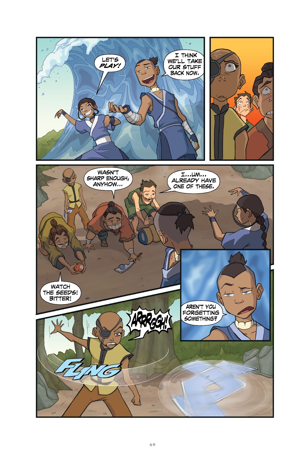 Nickelodeon Avatar: The Last Airbender–The Lost Adventures & Team Avatar Tales Library Edition issue TPB (Part 1) - Page 70