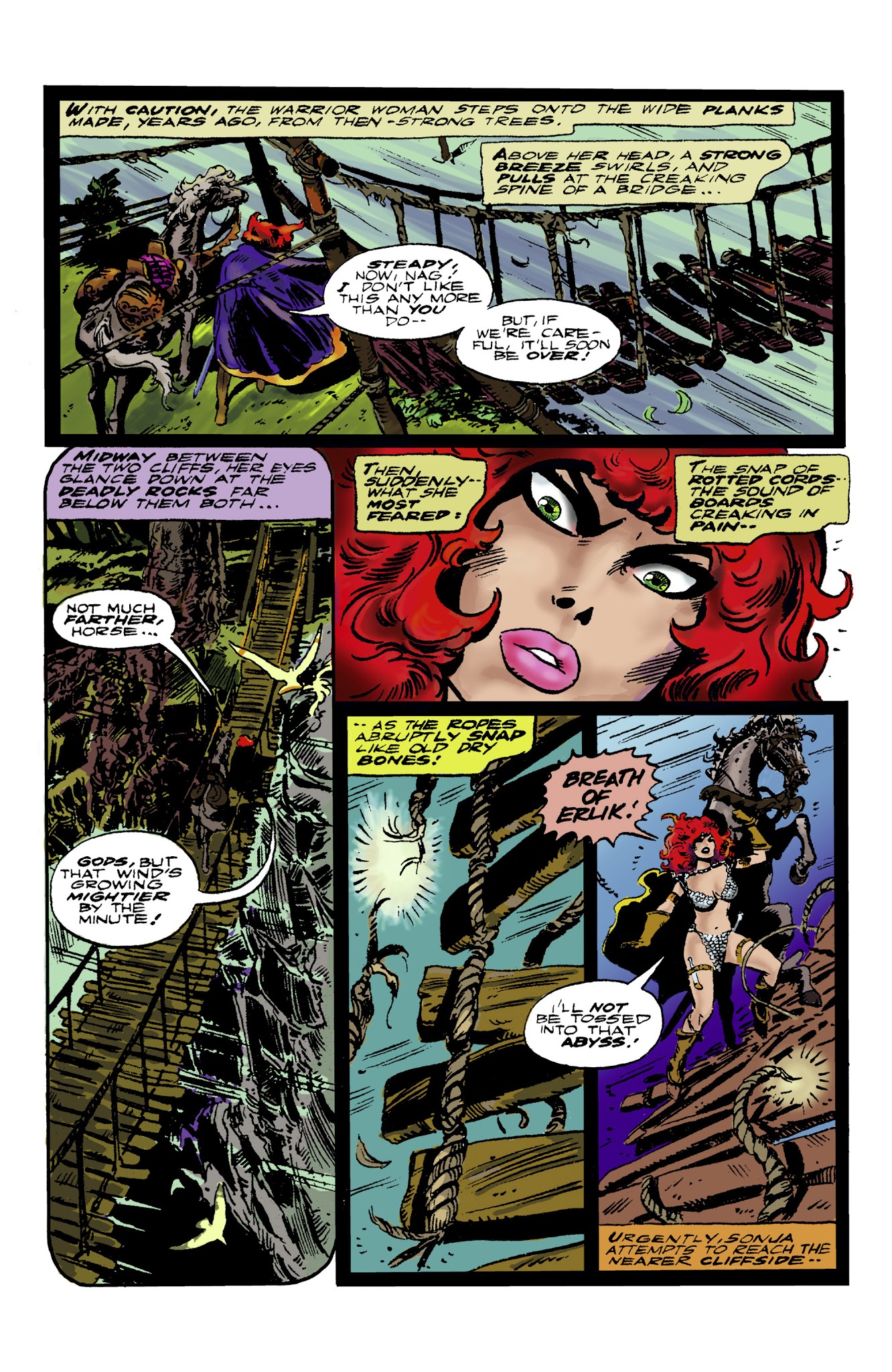Read online The Adventures of Red Sonja comic -  Issue # TPB 2 - 111