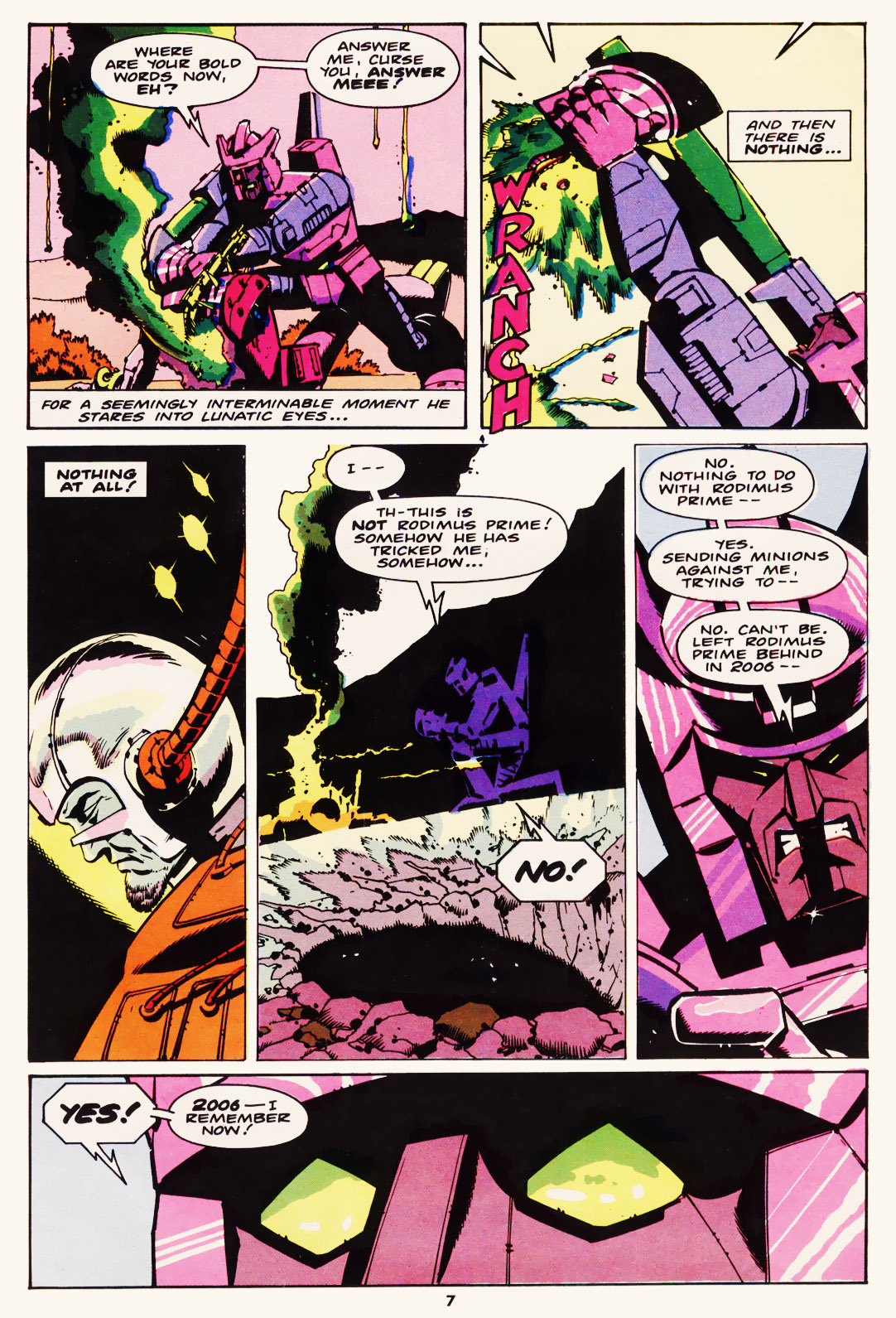 Read online The Transformers (UK) comic -  Issue #101 - 7