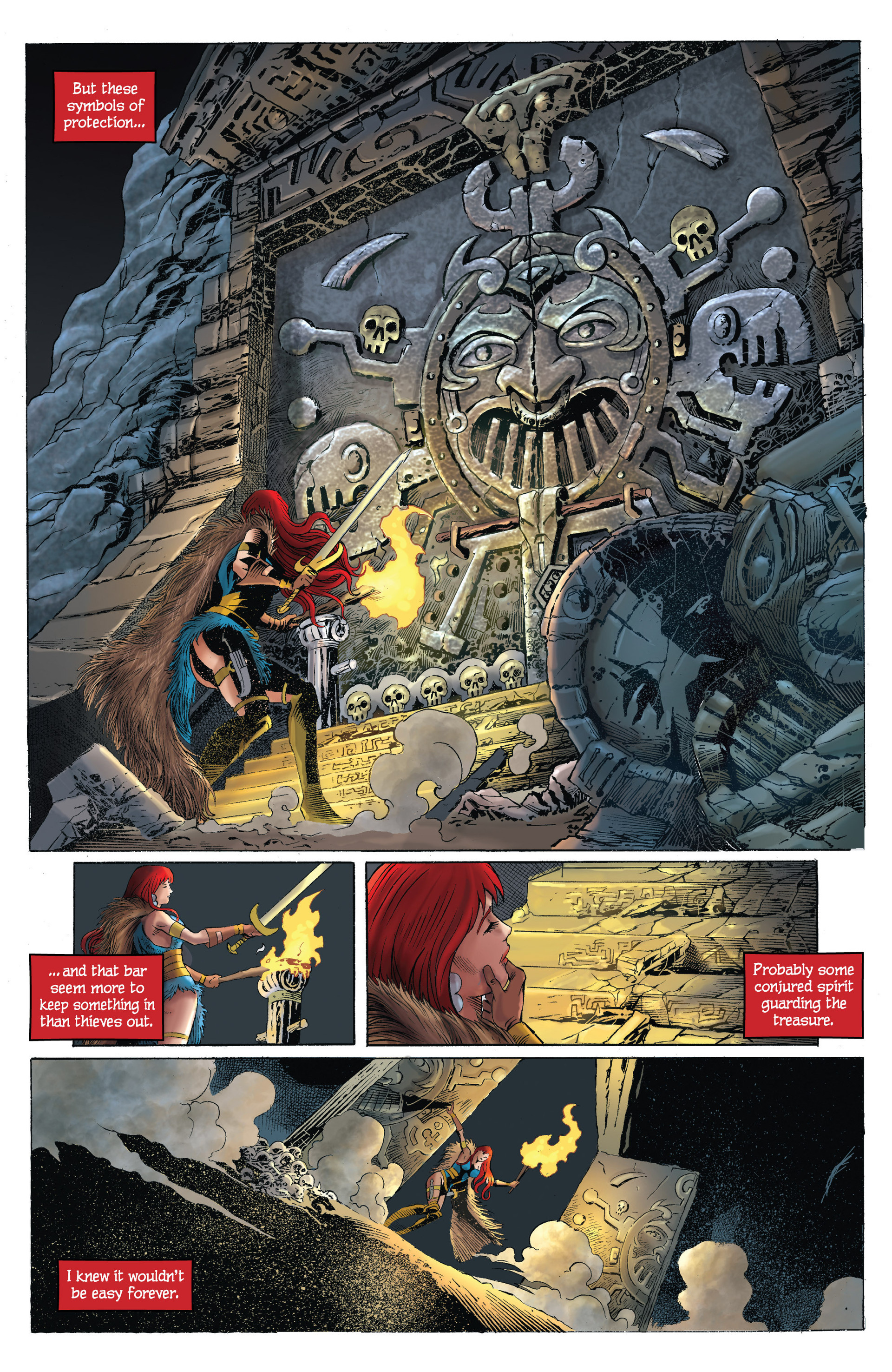 Read online Red Sonja: Unchained comic -  Issue #2 - 9