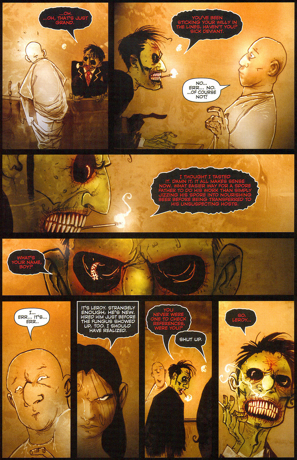Read online Wormwood: Gentleman Corpse comic -  Issue #0 - 16