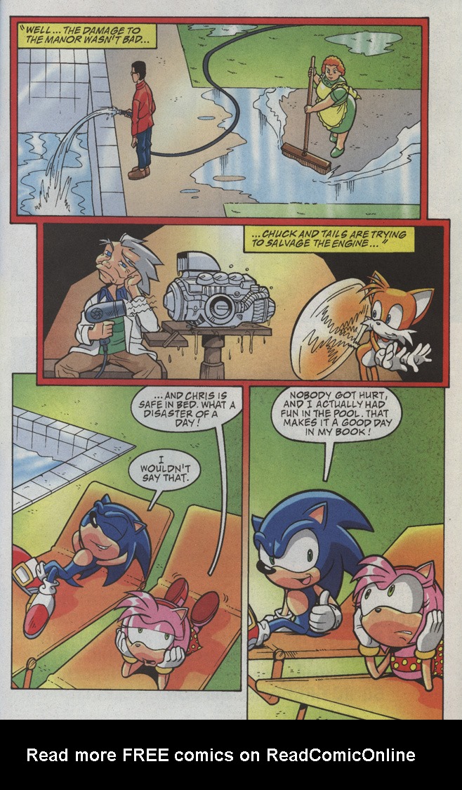 Read online Sonic X comic -  Issue #34 - 31