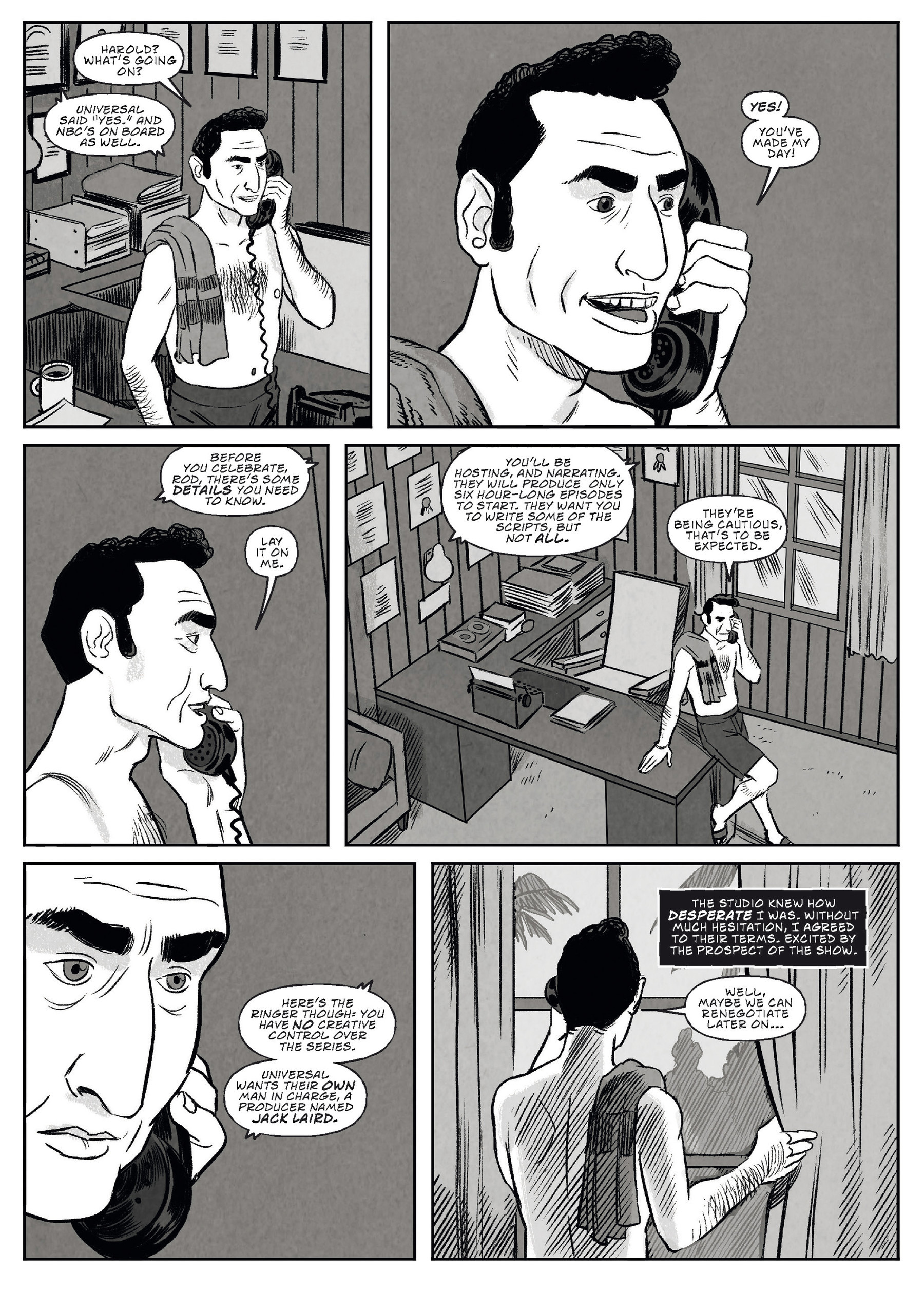 Read online The Twilight Man: Rod Serling and the Birth of Television comic -  Issue # TPB (Part 2) - 64