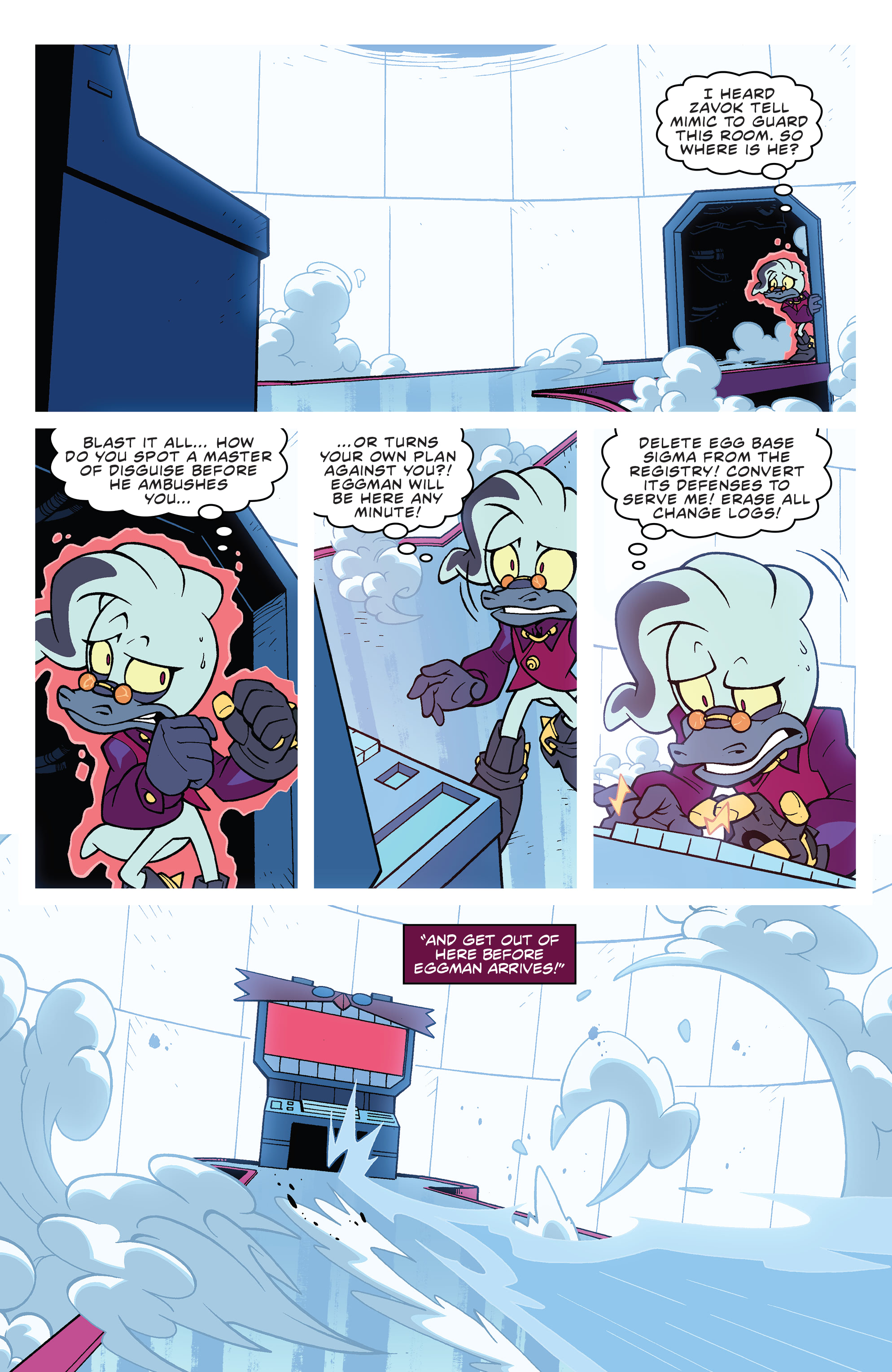 Read online Sonic the Hedgehog: Bad Guys comic -  Issue #4 - 13