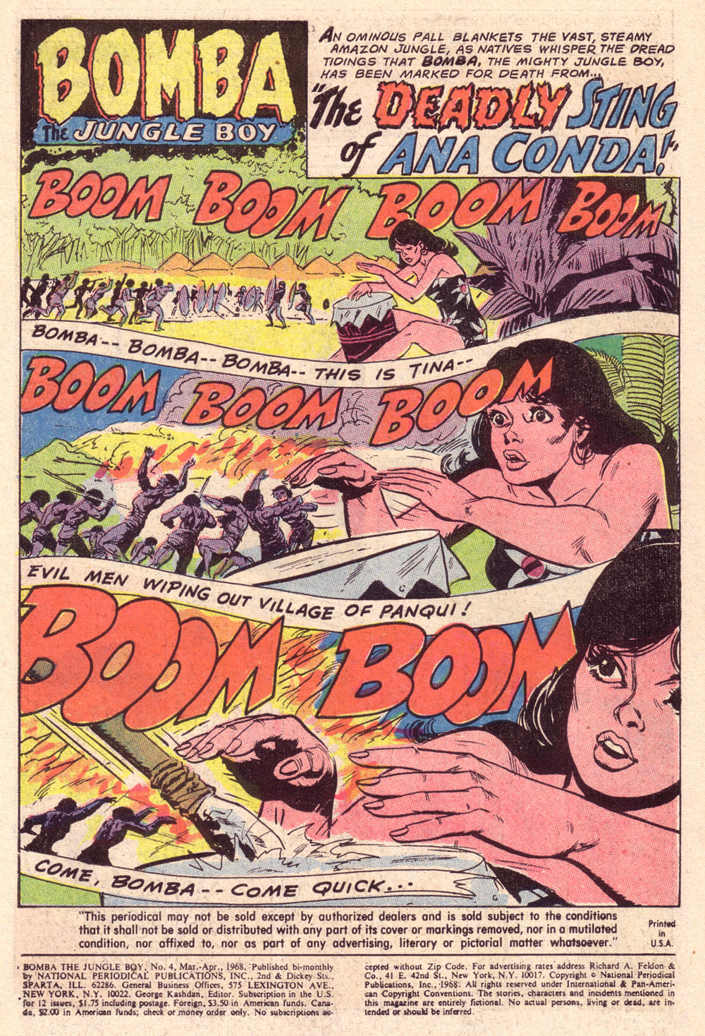Read online Bomba, The Jungle Boy comic -  Issue #4 - 3