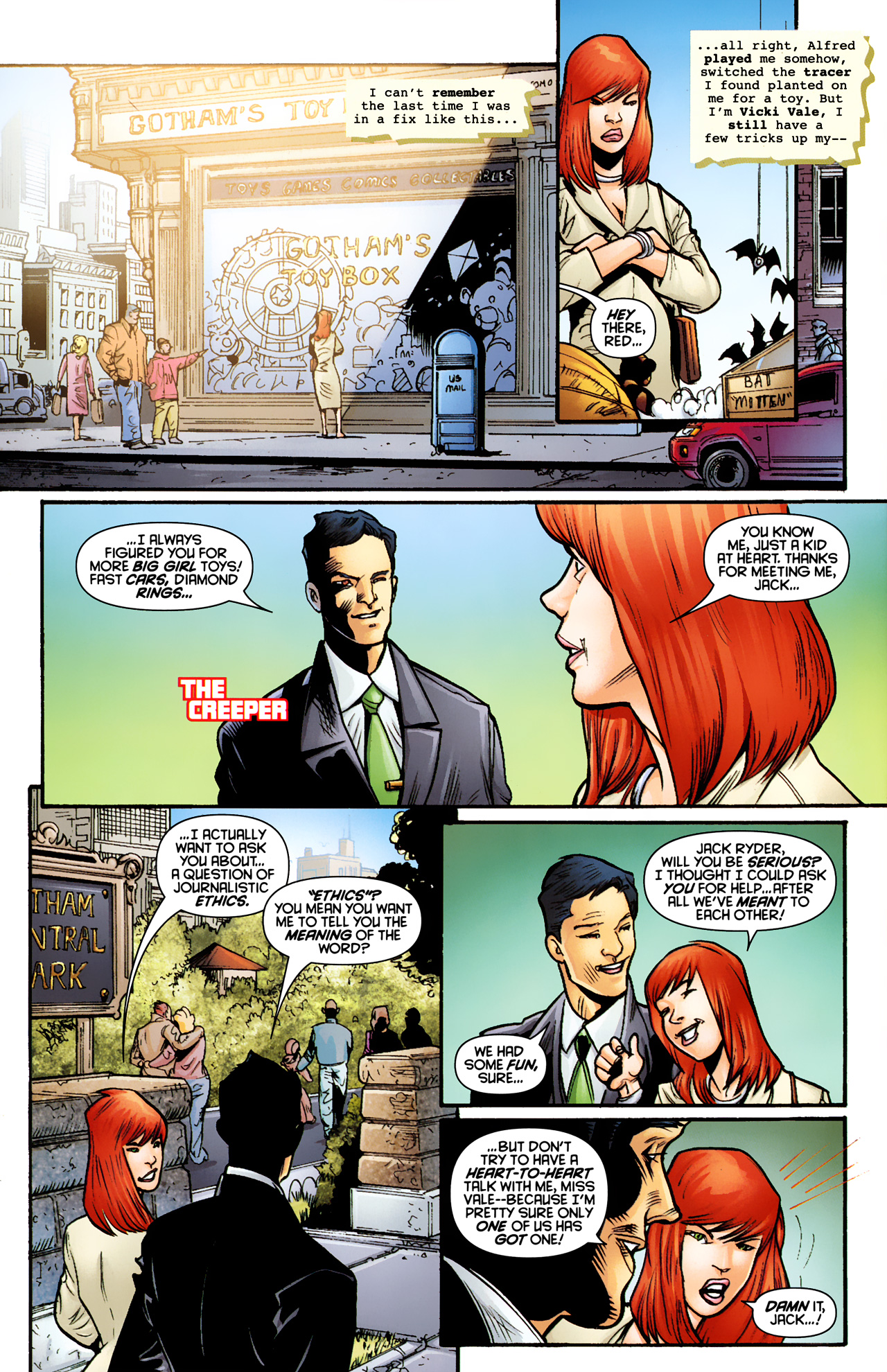 Read online Bruce Wayne: The Road Home comic -  Issue # Issue Outsiders - 8