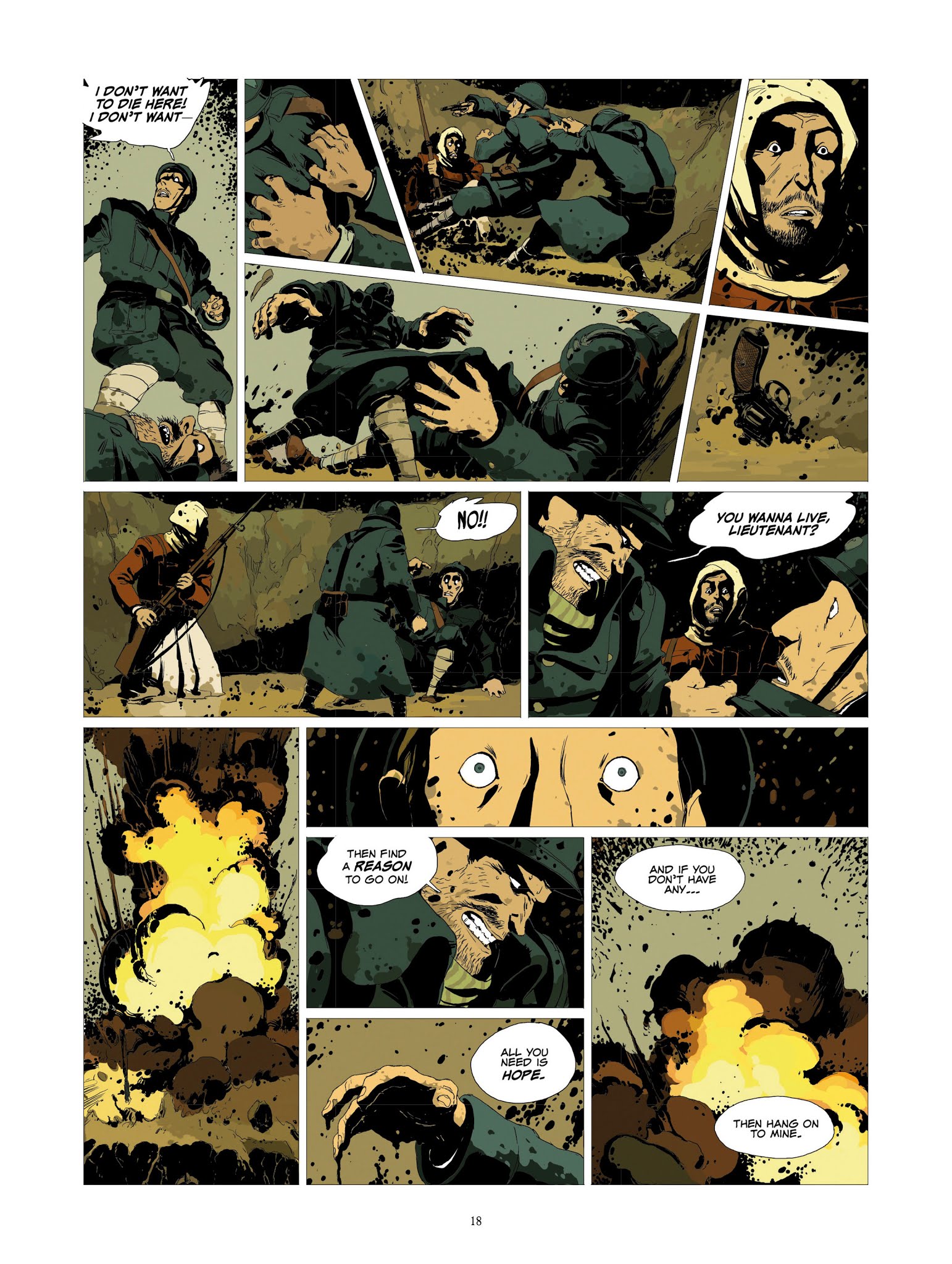 Read online Of Blood and Gold comic -  Issue #1 - 18