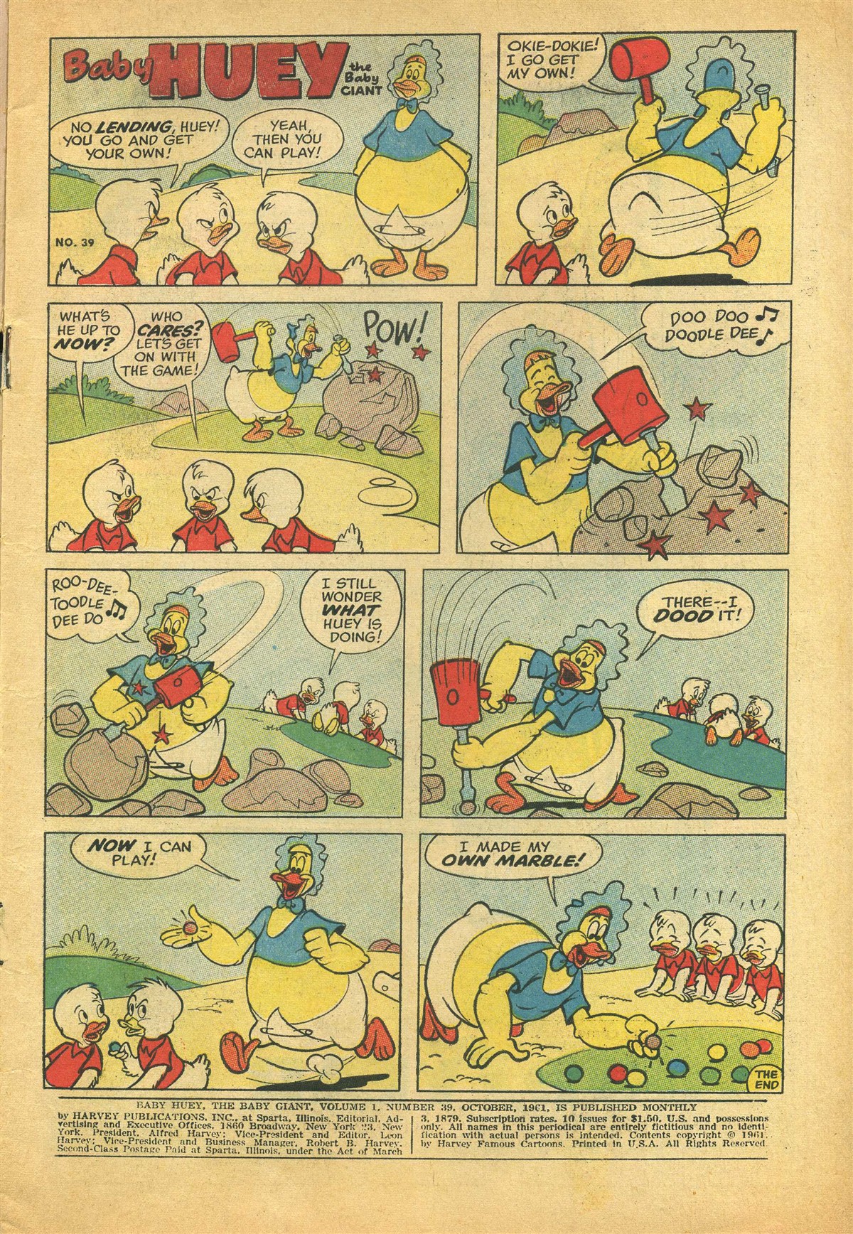 Read online Baby Huey, the Baby Giant comic -  Issue #39 - 3