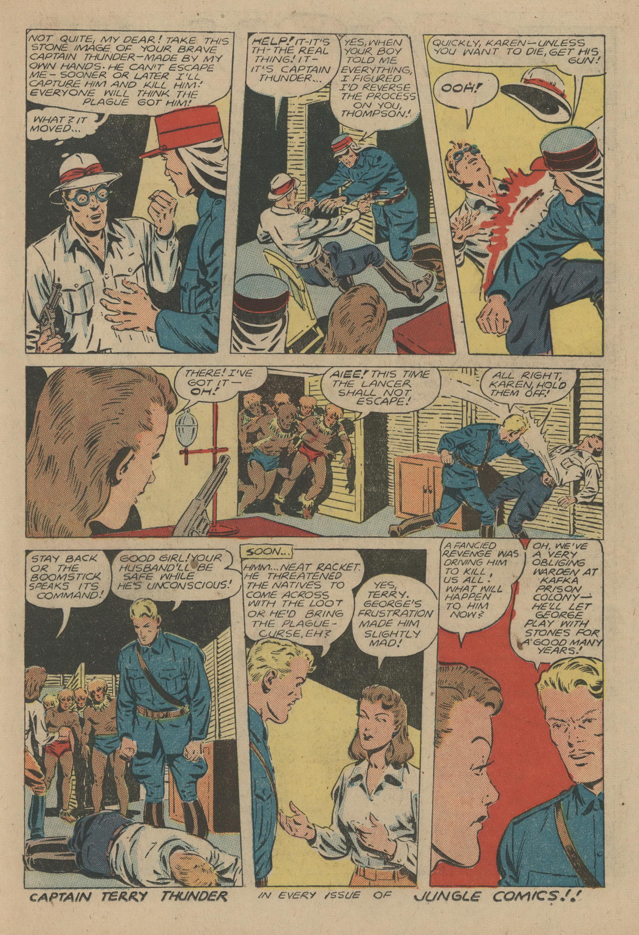Read online Jungle Comics comic -  Issue #109 - 33