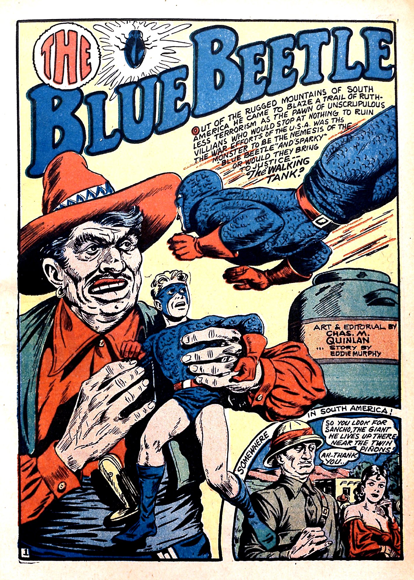 Read online The Blue Beetle comic -  Issue #17 - 23