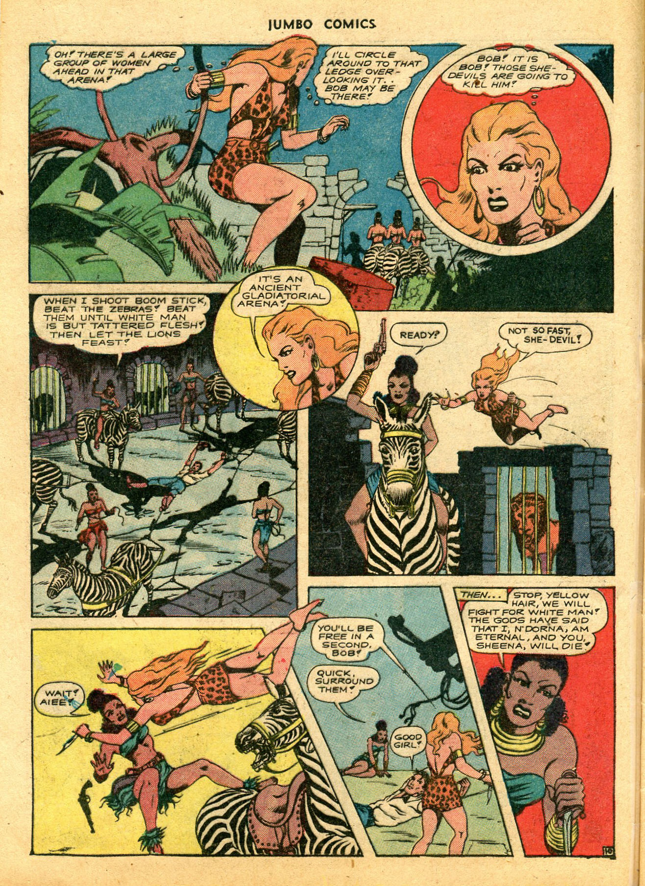 Read online Jumbo Comics comic -  Issue #57 - 12