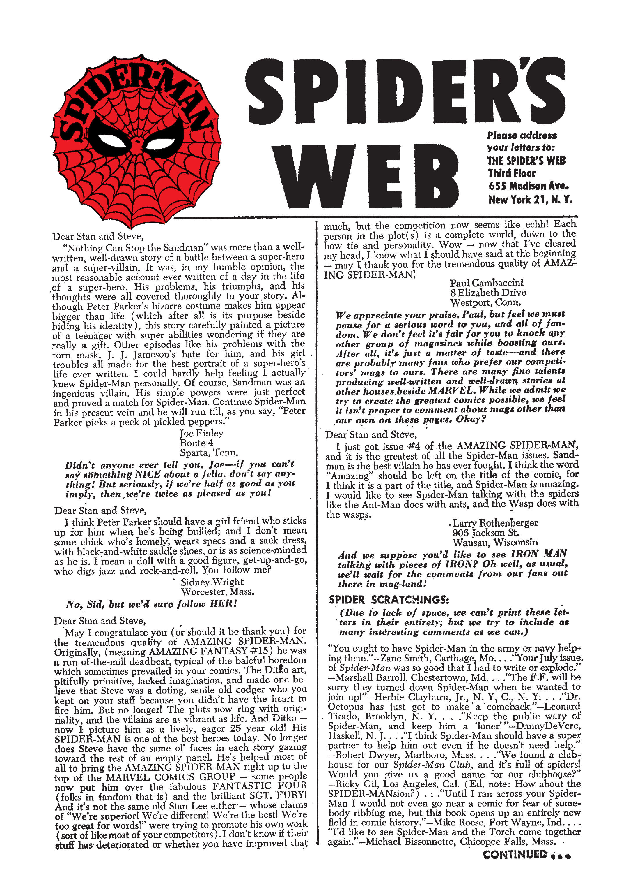 Read online The Amazing Spider-Man (1963) comic -  Issue #7 - 23