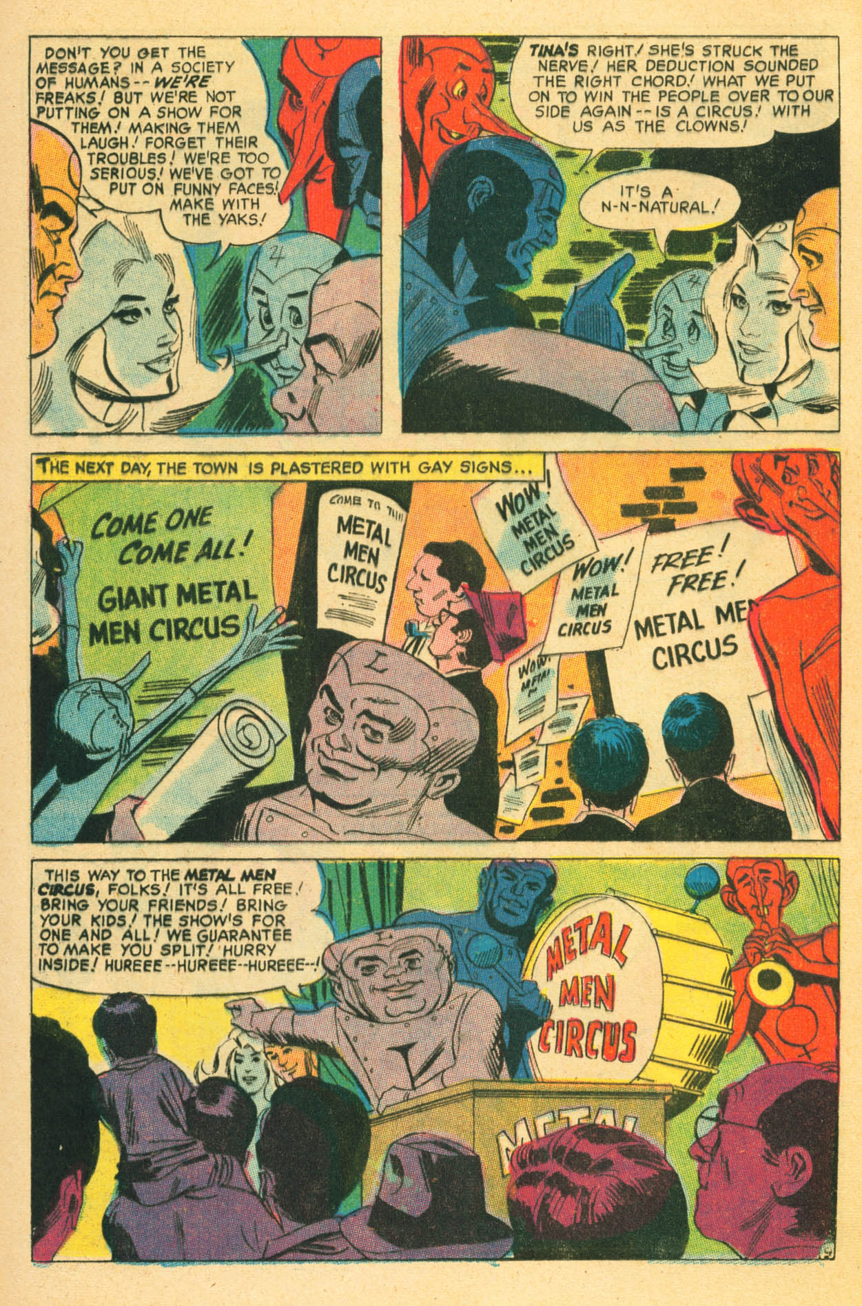 Read online Metal Men (1963) comic -  Issue #36 - 13