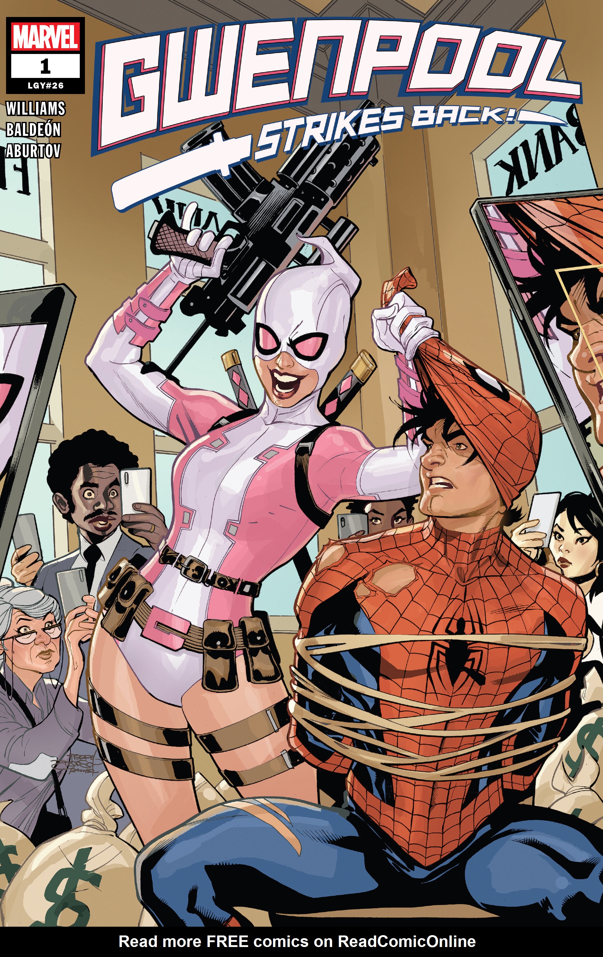 Read online Gwenpool Strikes Back comic -  Issue #1 - 1