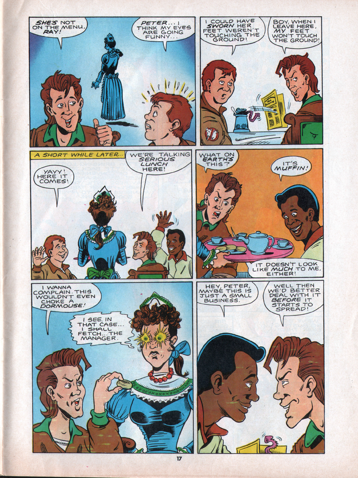 Read online The Real Ghostbusters comic -  Issue #57 - 17