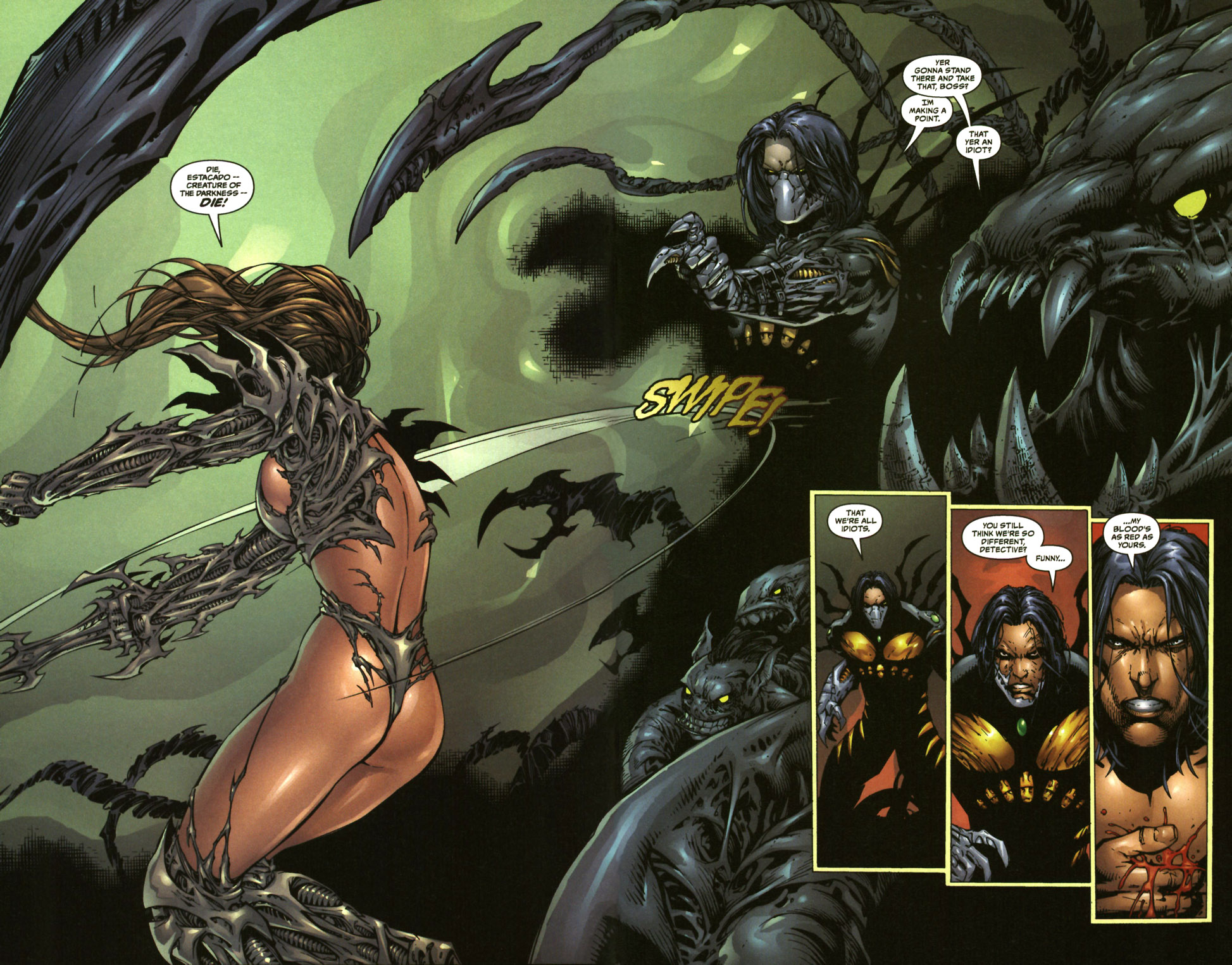 Read online The Darkness/Witchblade comic -  Issue # Full - 16