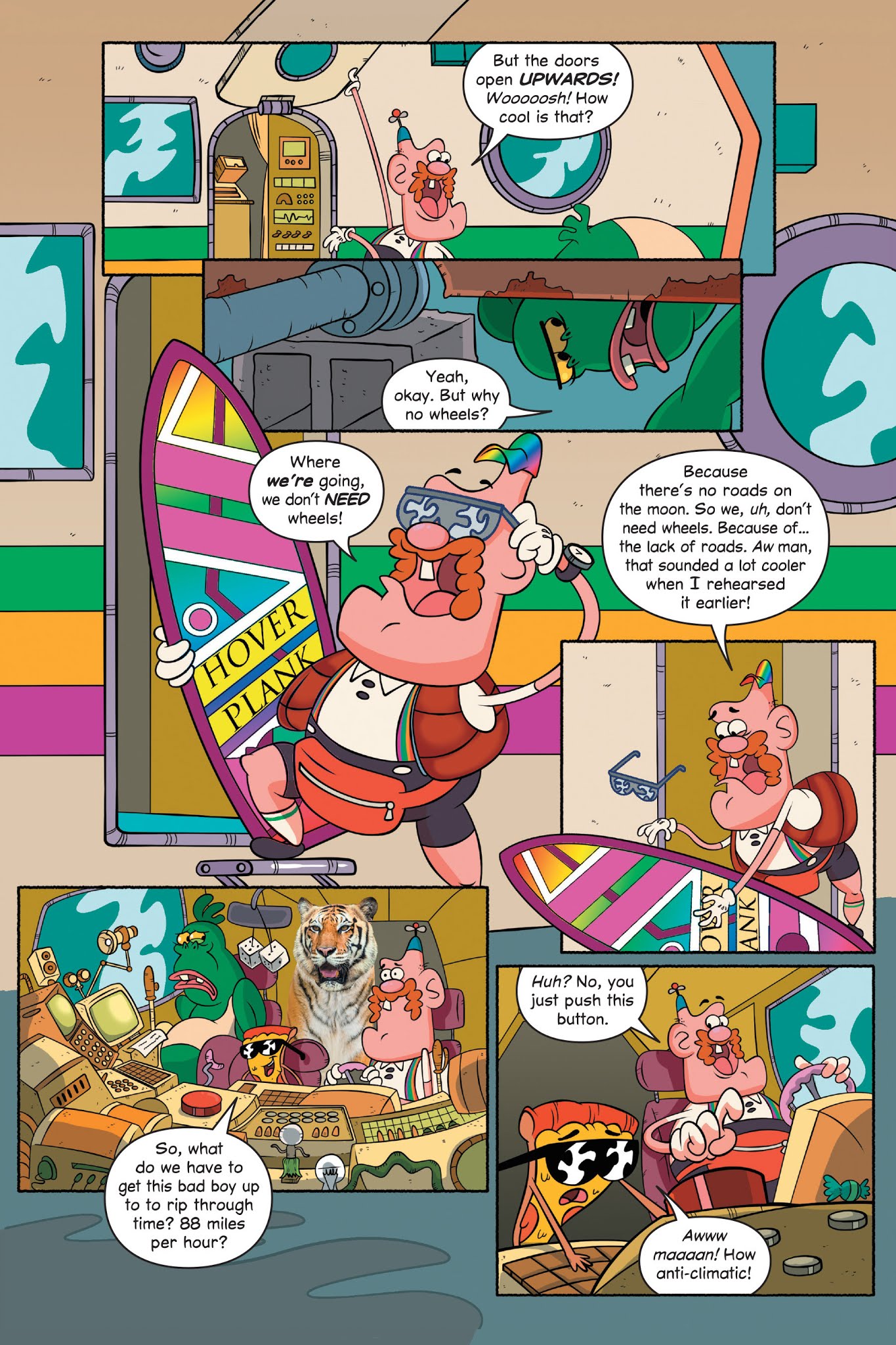 Read online Uncle Grandpa and the Time Casserole comic -  Issue # TPB - 23