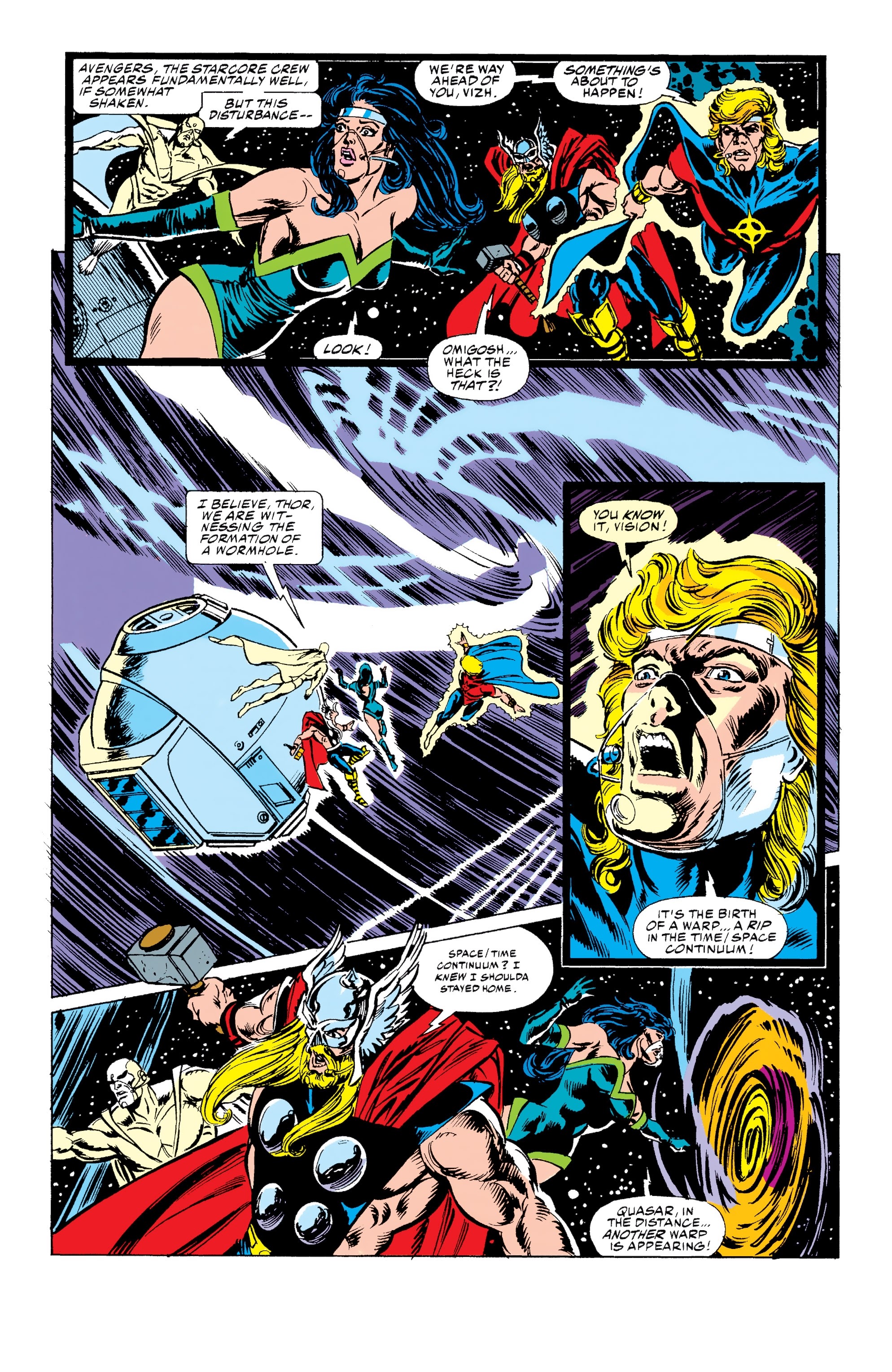 Read online Avengers Epic Collection: Operation Galactic Storm comic -  Issue # TPB (Part 1) - 97