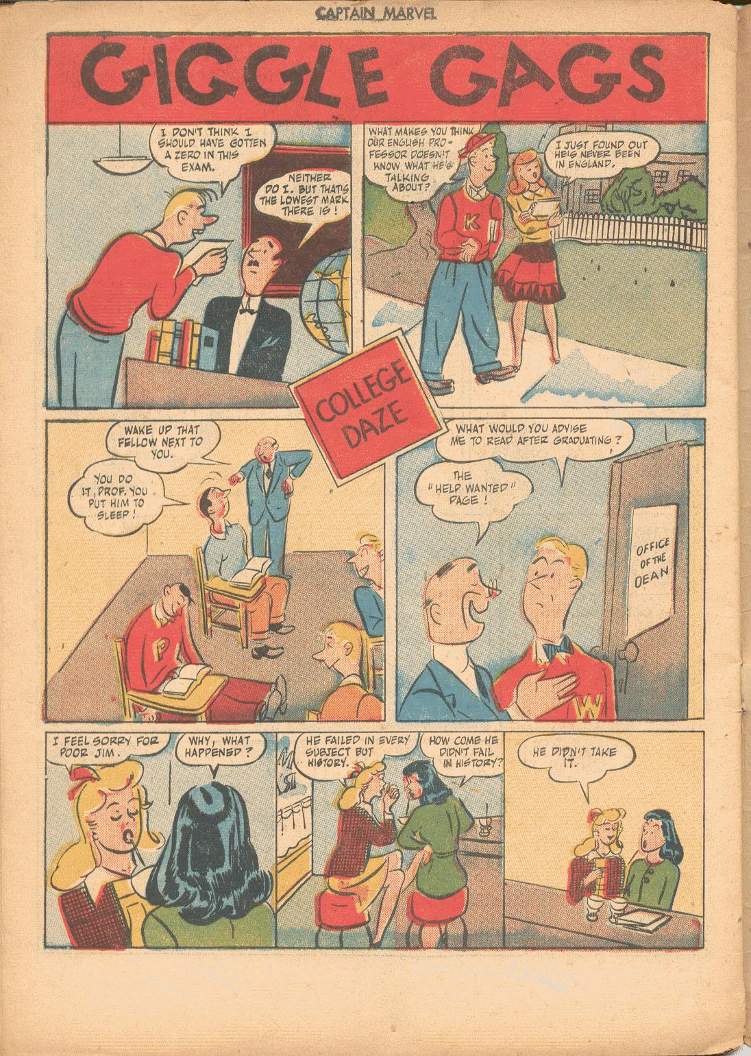 Read online Captain Marvel Adventures comic -  Issue #53 - 34