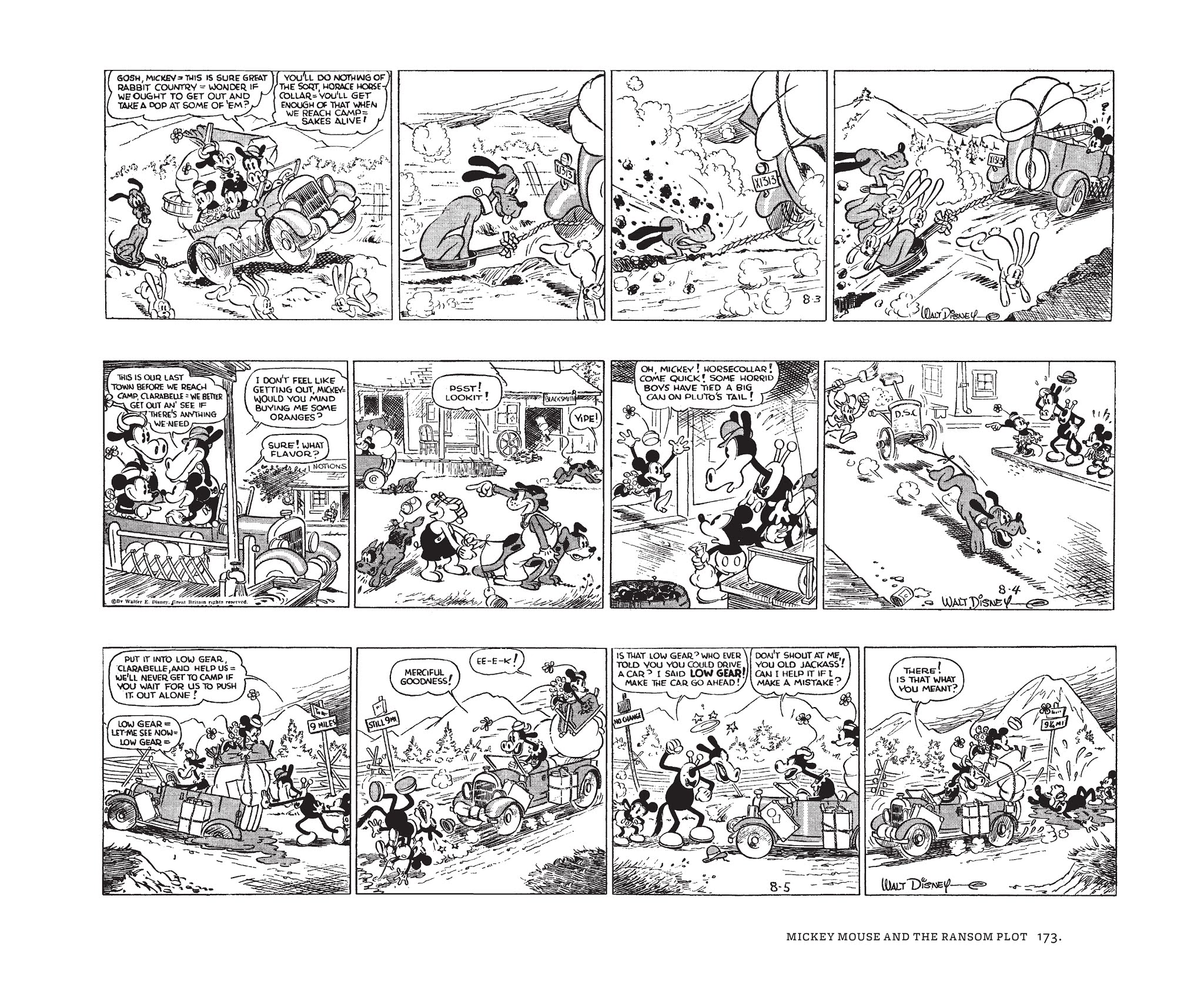 Read online Walt Disney's Mickey Mouse by Floyd Gottfredson comic -  Issue # TPB 1 (Part 2) - 73