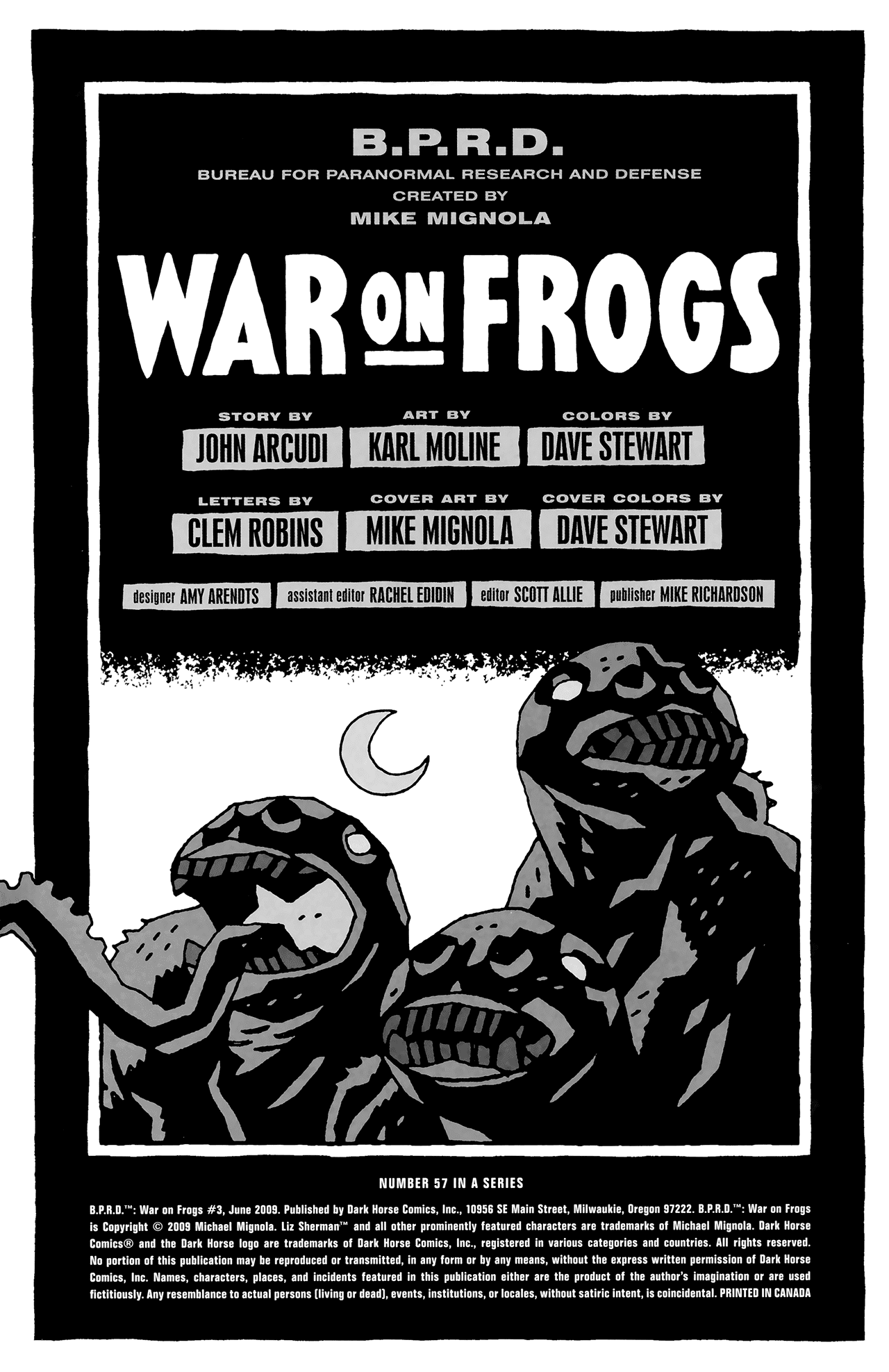 Read online B.P.R.D.: War on Frogs comic -  Issue #3 - 2