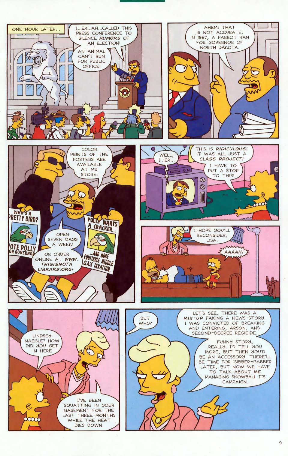 Read online Simpsons Comics comic -  Issue #87 - 10