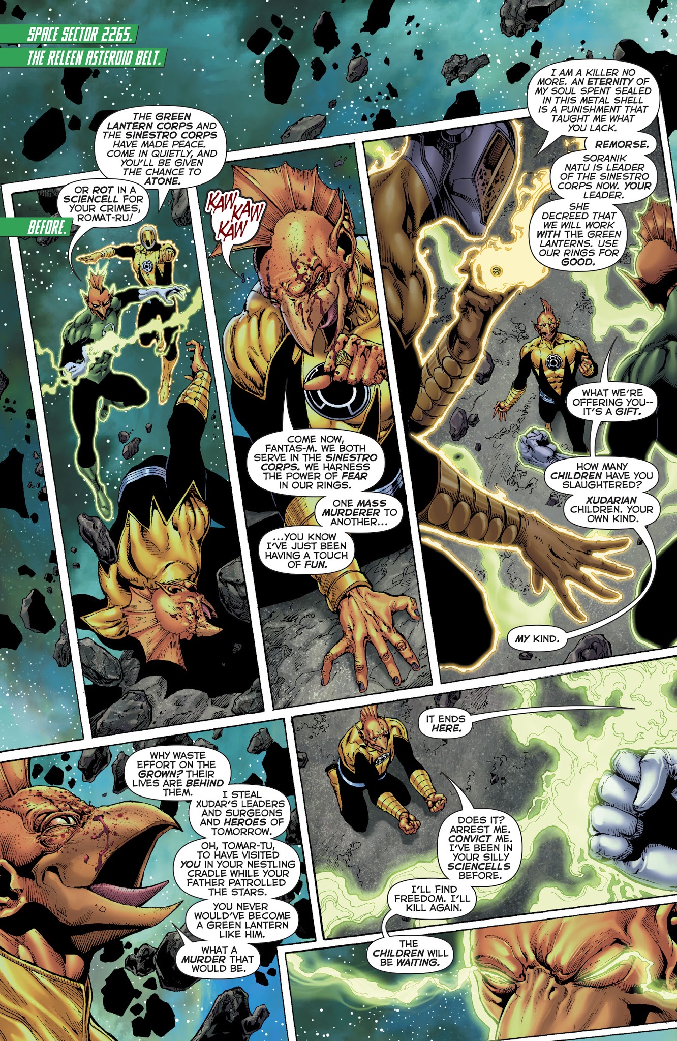 Read online Hal Jordan And The Green Lantern Corps comic -  Issue #24 - 4
