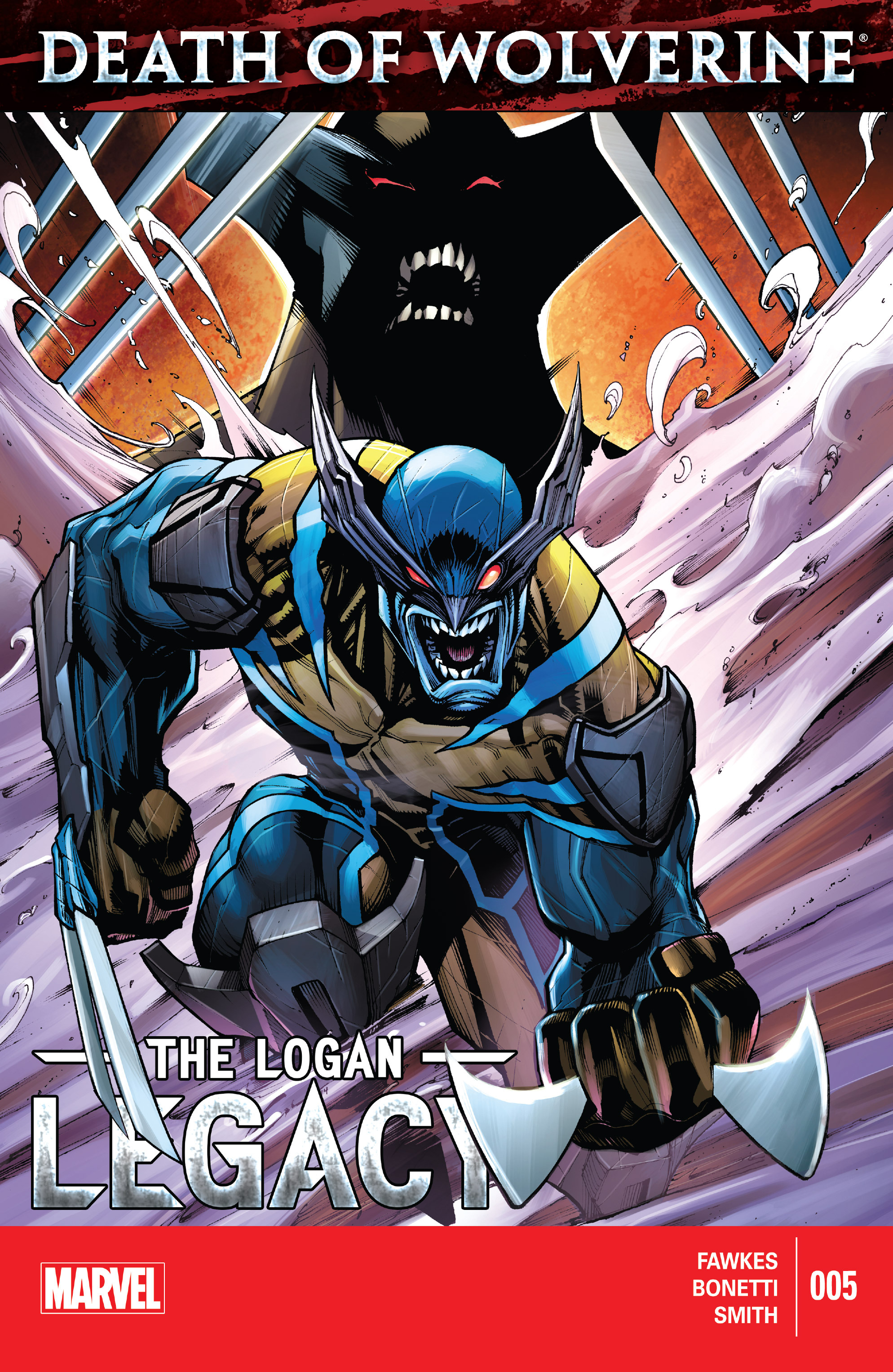 Read online Death of Wolverine: The Logan Legacy comic -  Issue #5 - 1