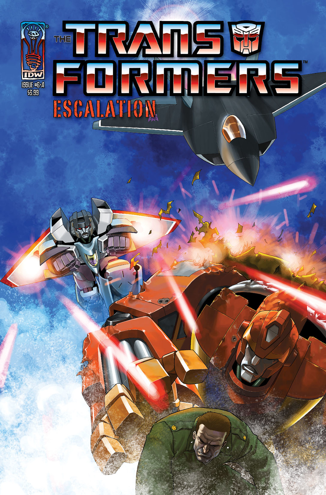 Read online The Transformers: Escalation comic -  Issue #6 - 1