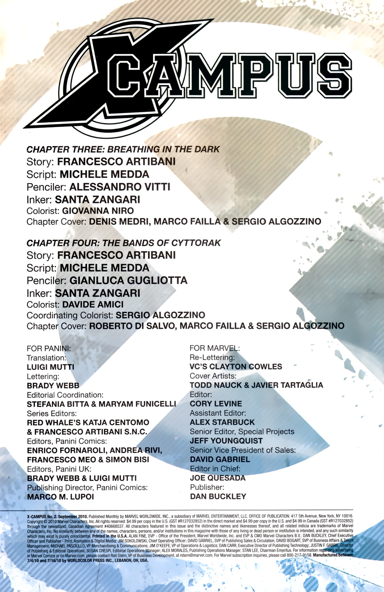 Read online X-Campus comic -  Issue #2 - 3