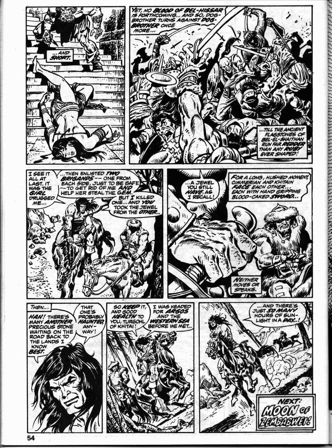 Read online The Savage Sword Of Conan comic -  Issue #59 - 61