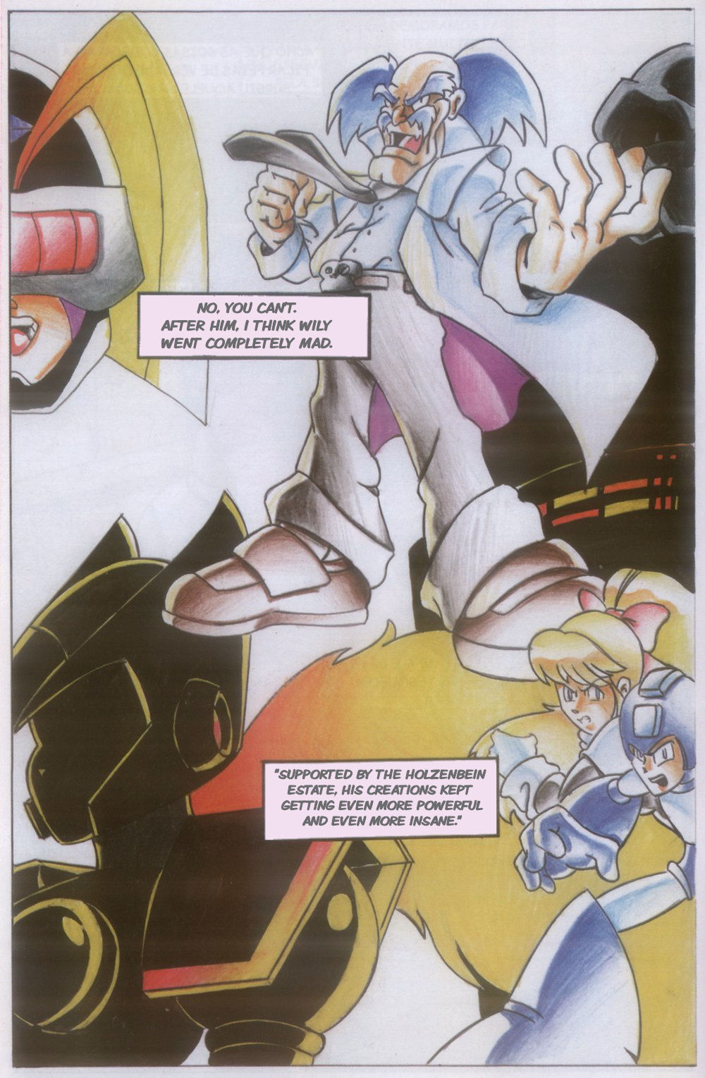 Read online Novas Aventuras de Megaman comic -  Issue #9 - 14