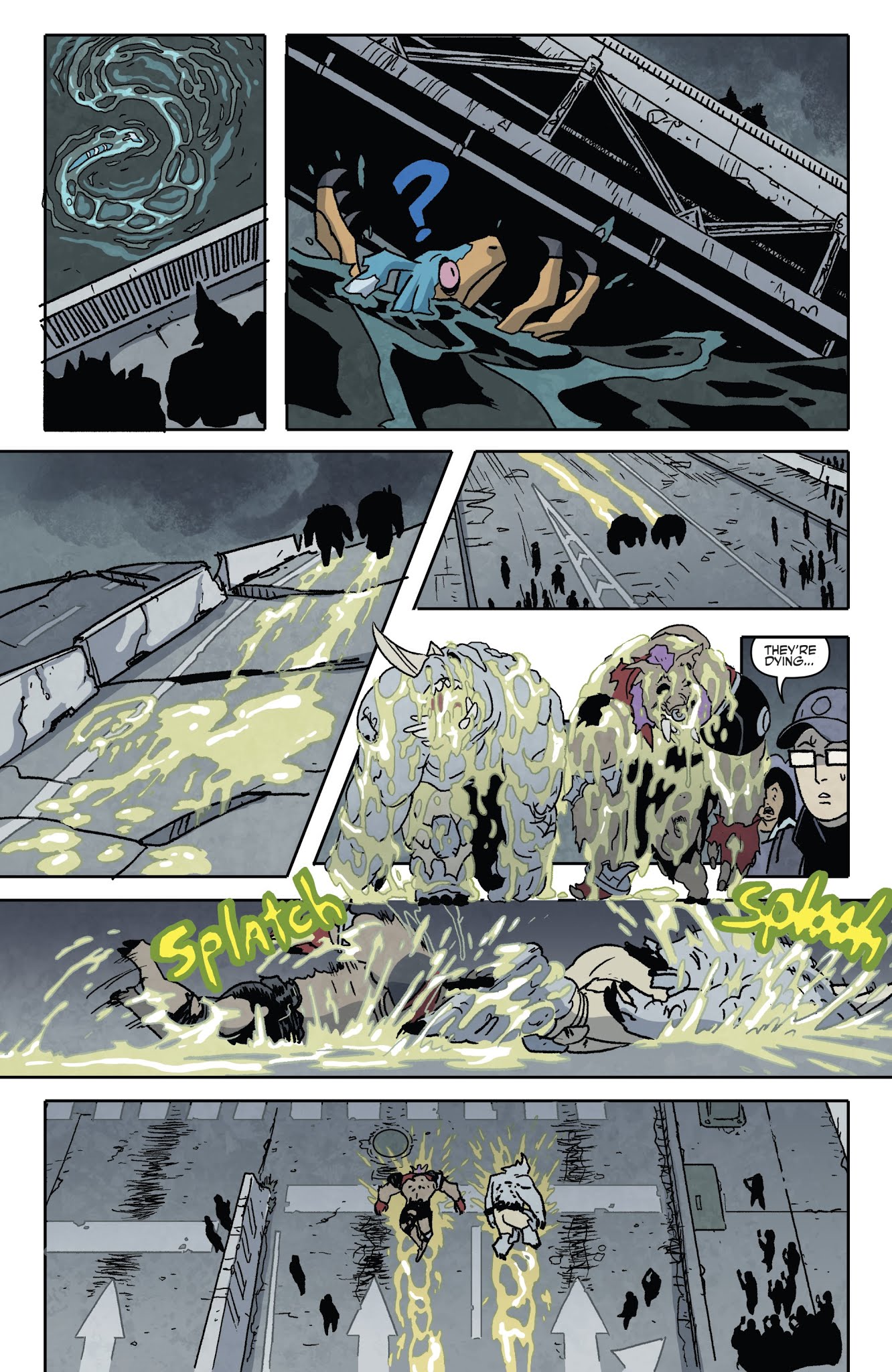 Read online Teenage Mutant Ninja Turtles: Bebop & Rocksteady Hit the Road comic -  Issue #5 - 19