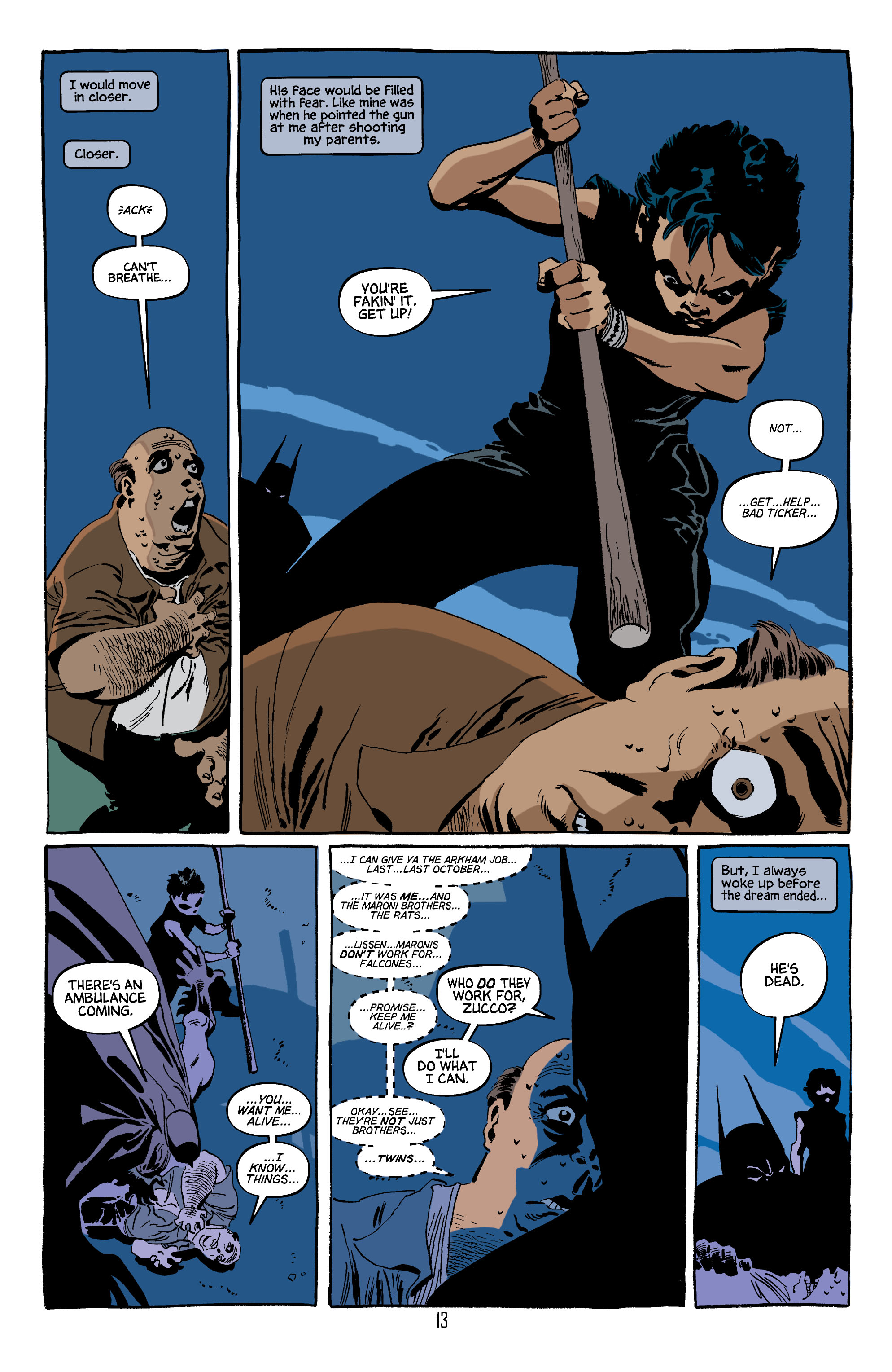 Read online Batman: Dark Victory (1999) comic -  Issue #11 - 14