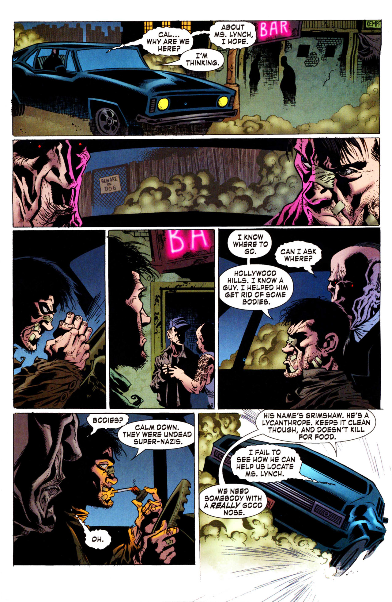 Read online Criminal Macabre: Two Red Eyes comic -  Issue #3 - 12