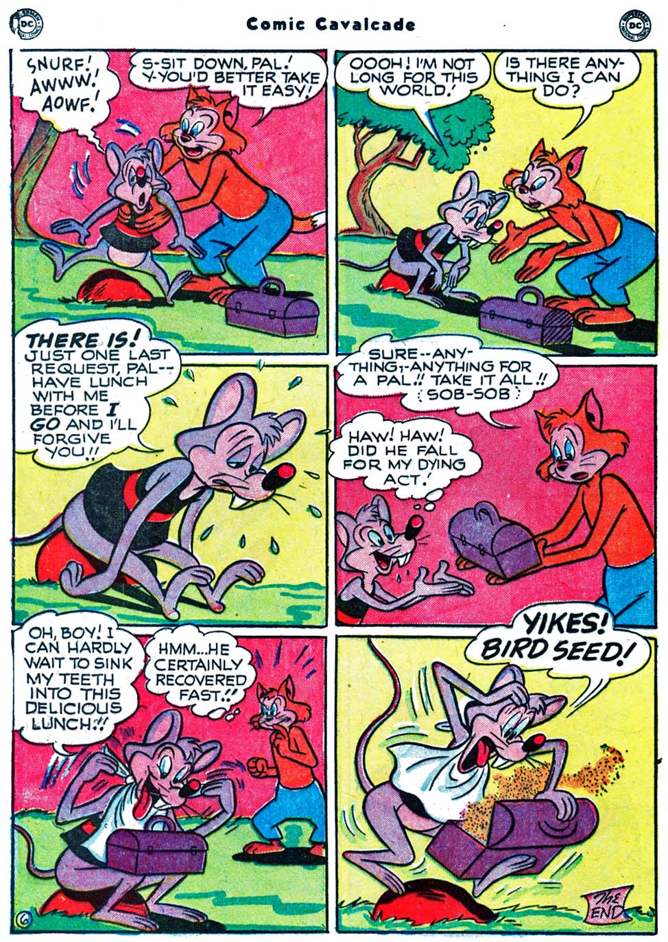 Read online Comic Cavalcade comic -  Issue #39 - 34