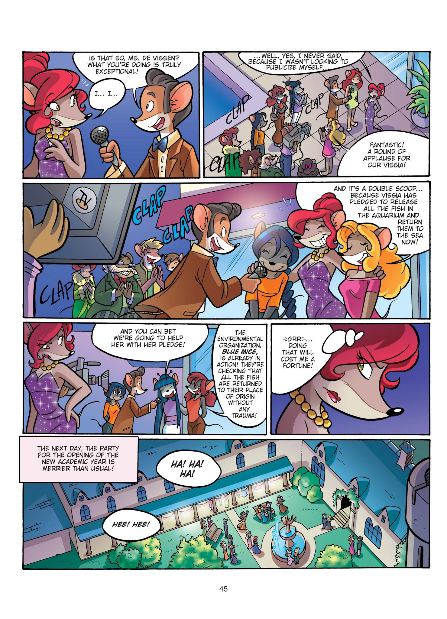 Read online Thea Stilton comic -  Issue # TPB 1 - 46