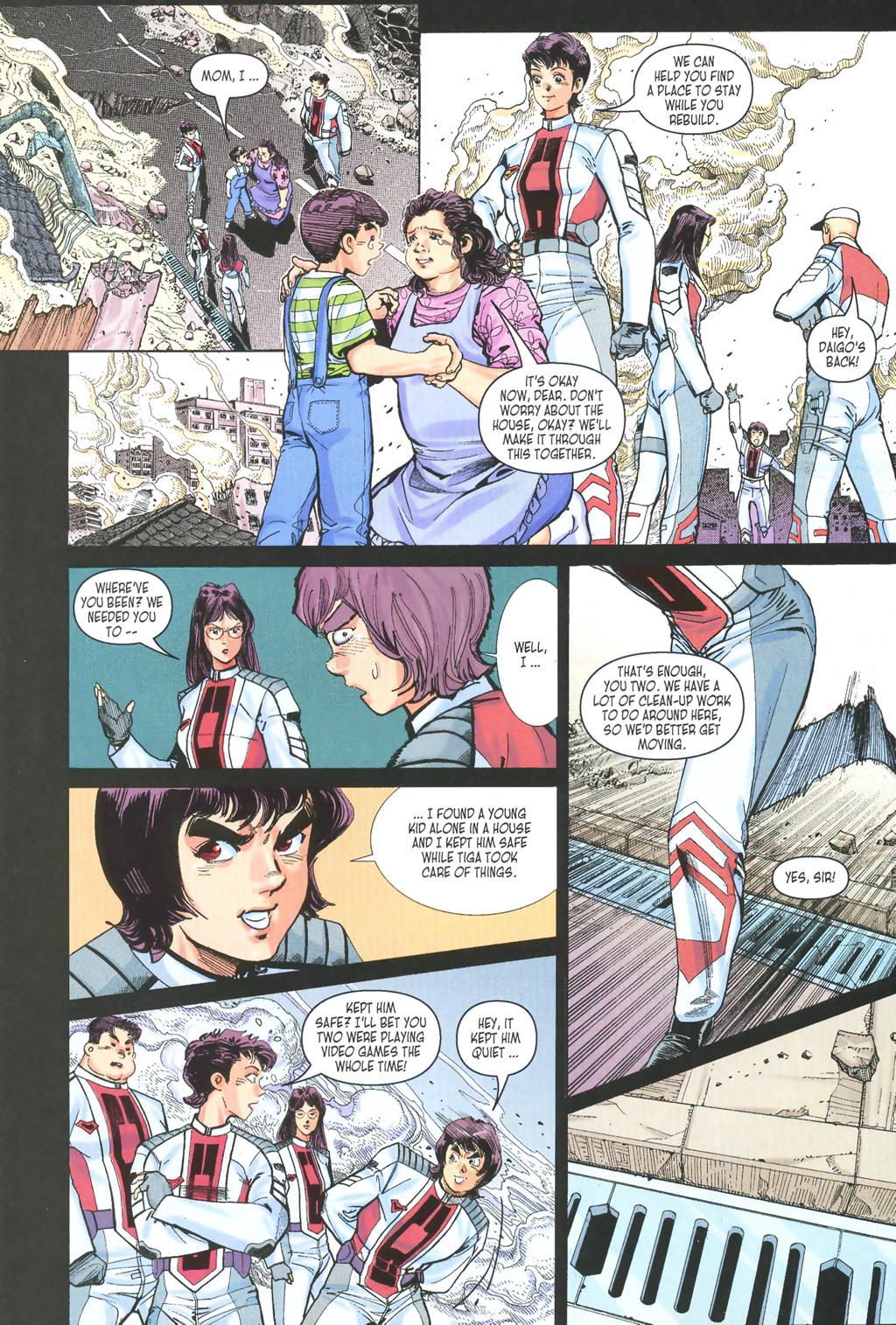 Read online Ultraman Tiga comic -  Issue #4 - 32