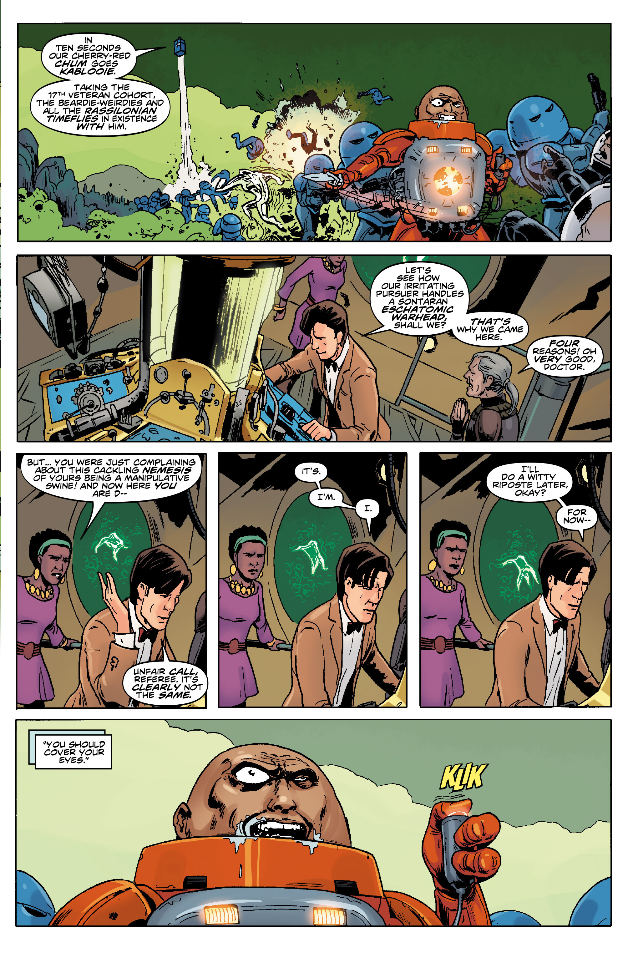 Read online Doctor Who: The Eleventh Doctor Year Two comic -  Issue #5 - 18
