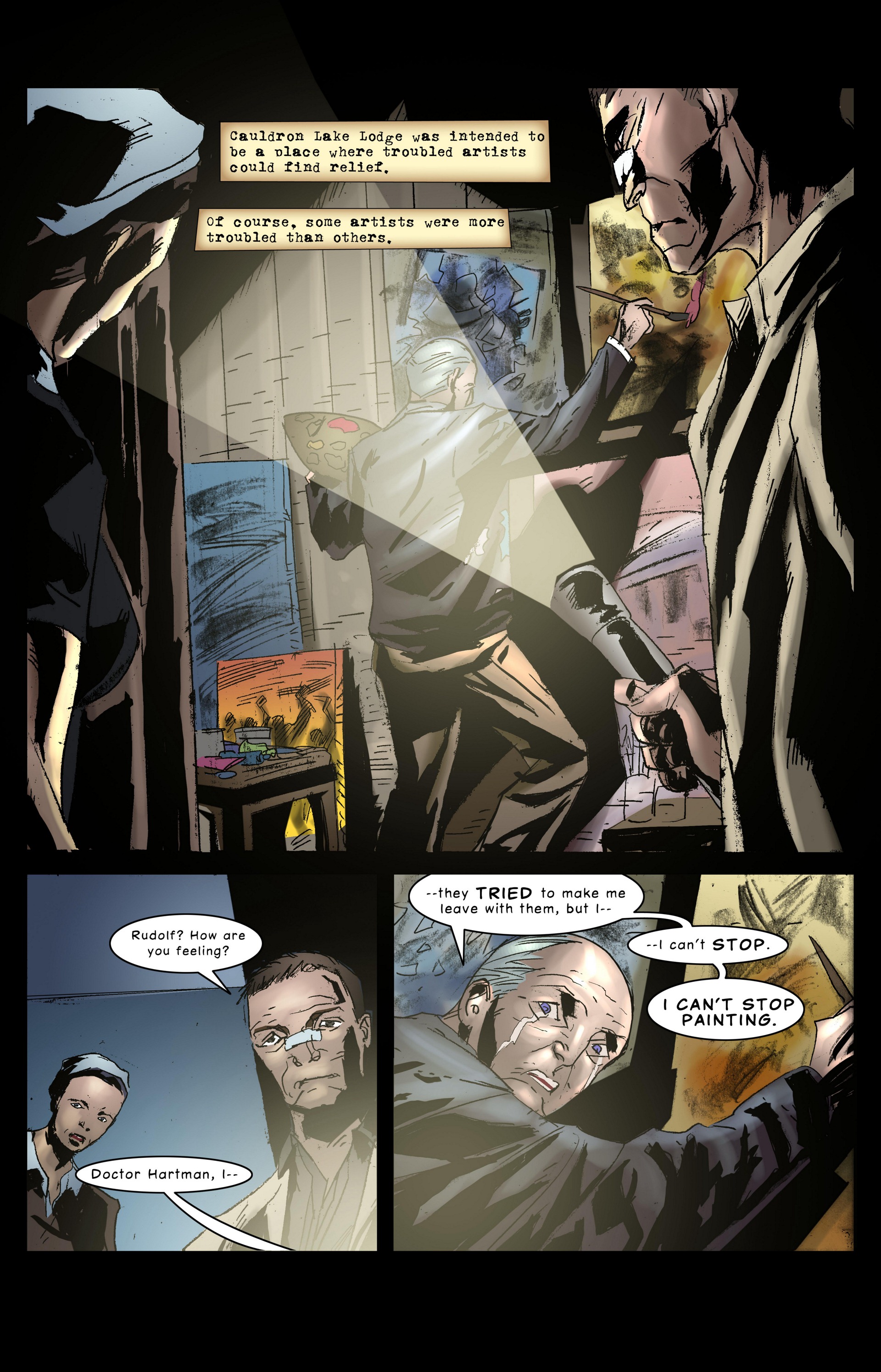 Read online Alan Wake comic -  Issue # Psycho Thriller - 10