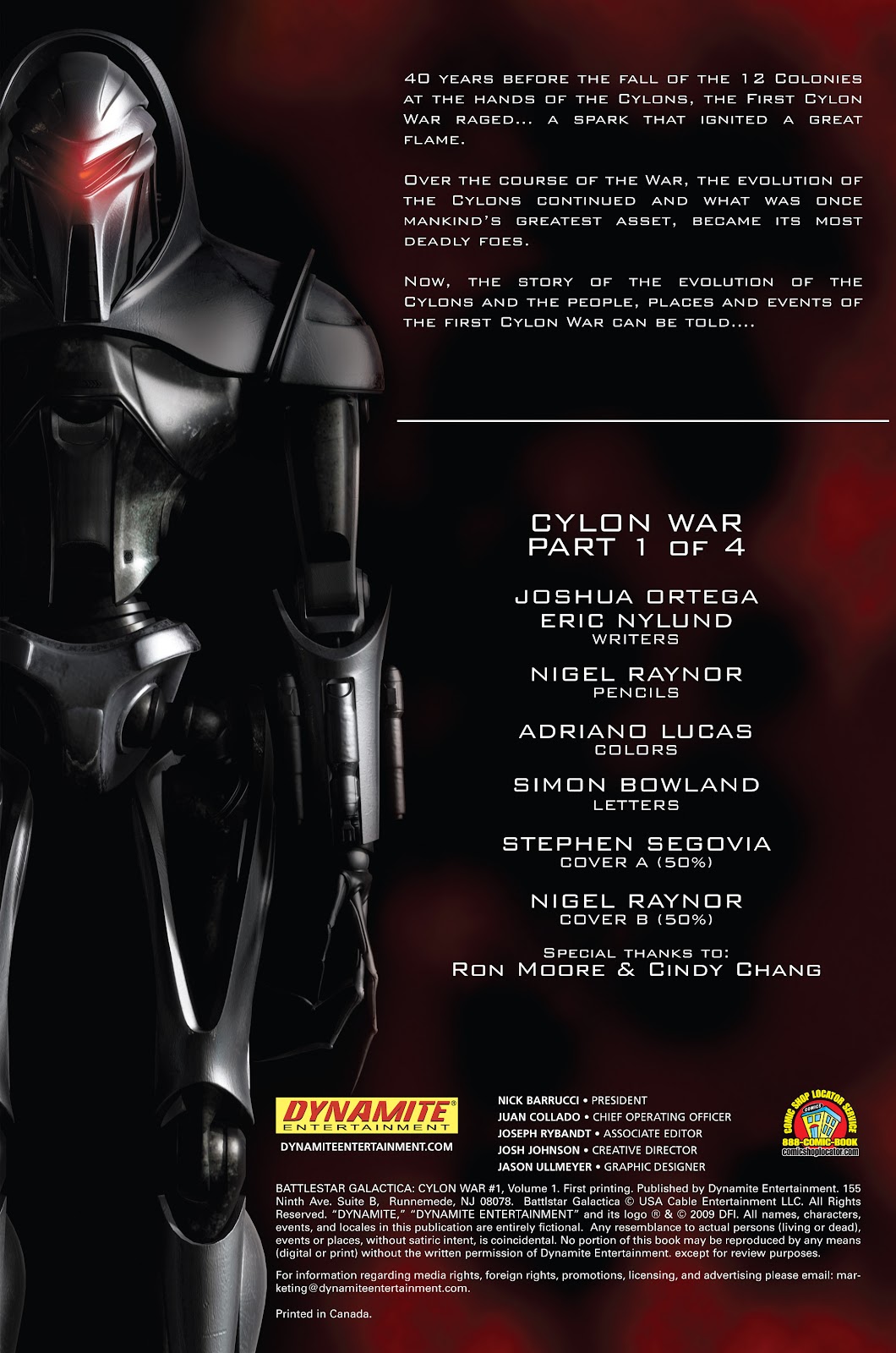 Battlestar Galactica: Cylon War issue 1 - Page 3