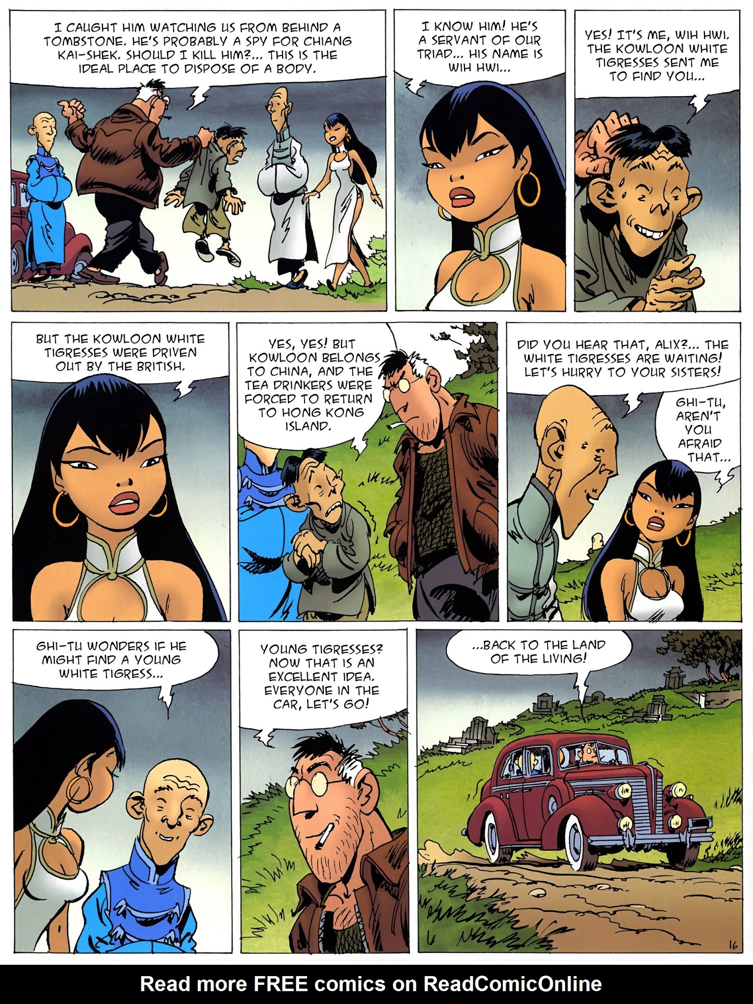 Read online Tigresse Blanche comic -  Issue #6 - 19