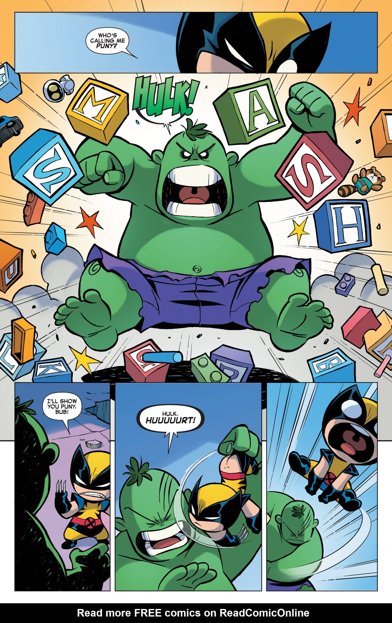 Read online Young Marvel: Little X-Men, Little Avengers, Big Trouble comic -  Issue # TPB - 16