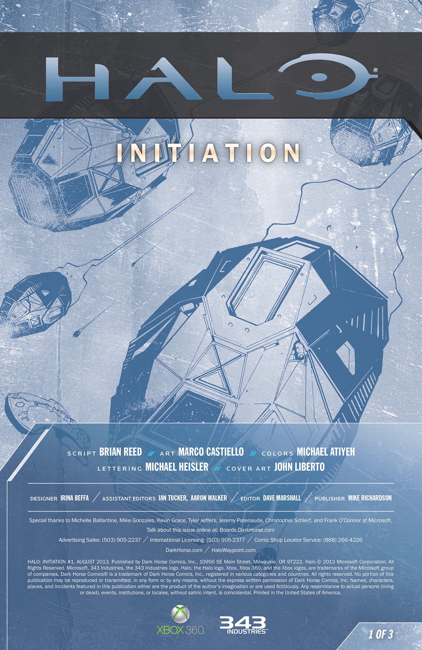 Read online Halo: Initiation comic -  Issue #1 - 2