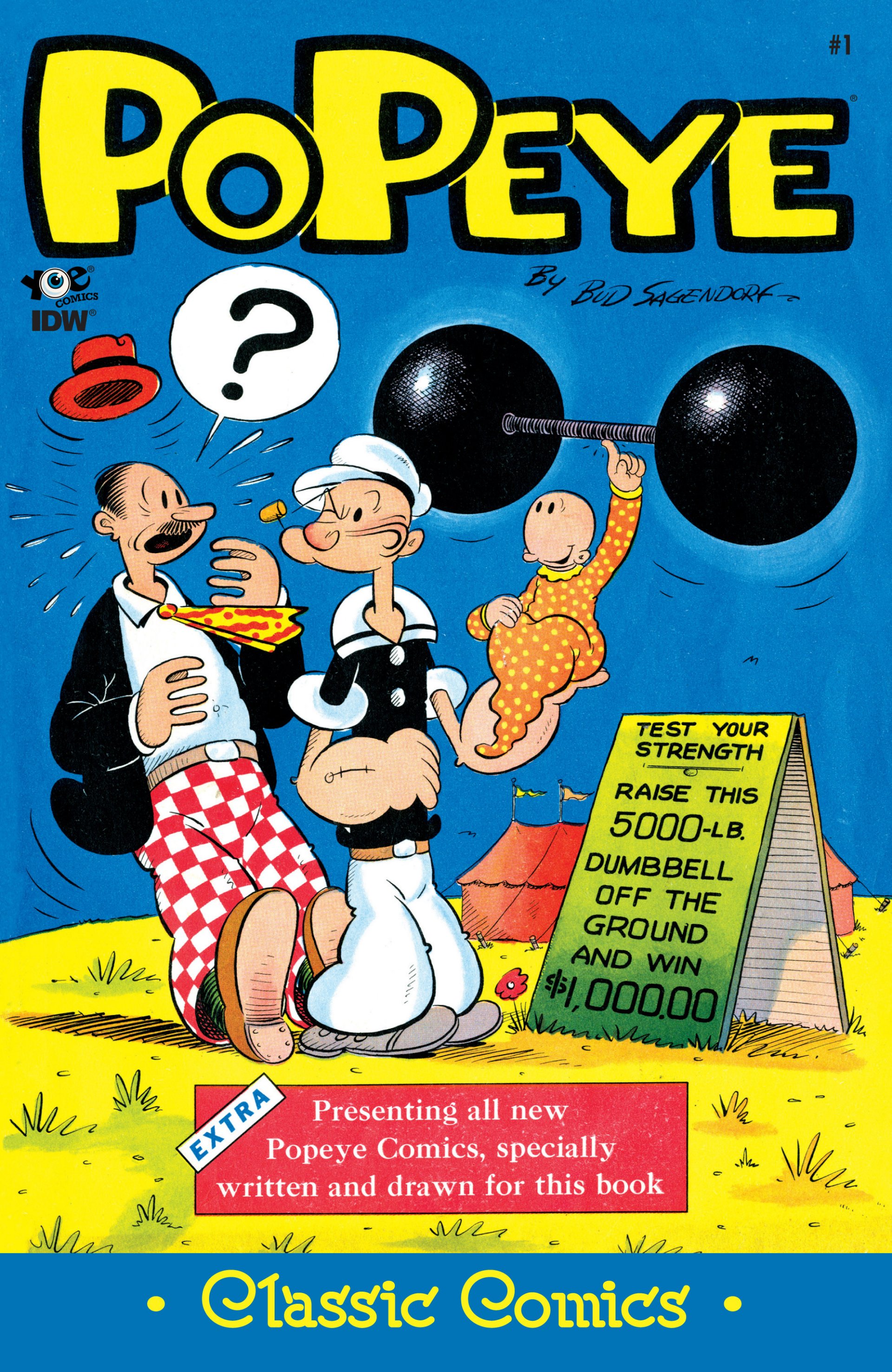 Read online Classic Popeye comic -  Issue #1 - 1