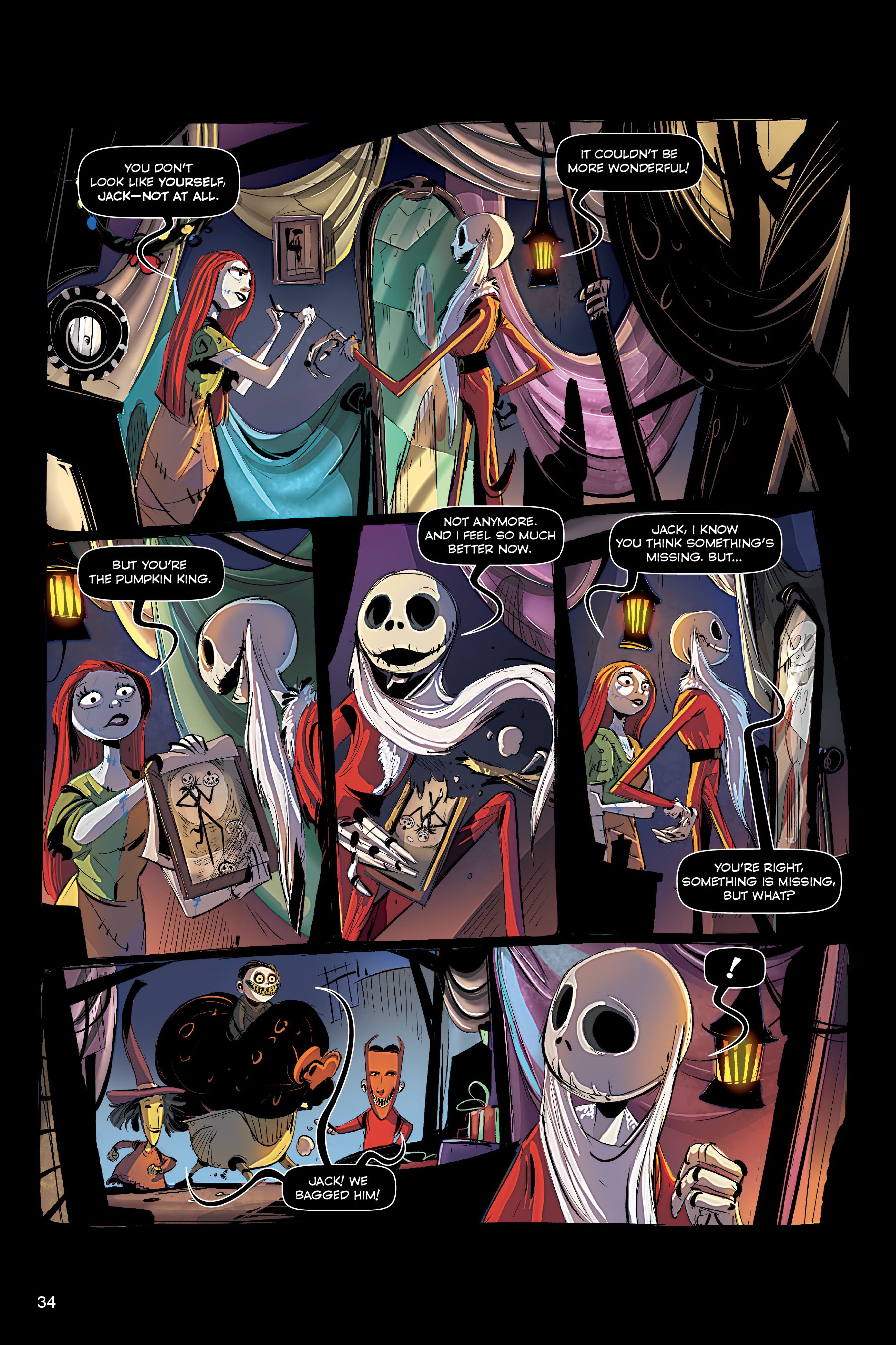 Read online Disney The Nightmare Before Christmas: The Story of the Movie in Comics comic -  Issue # Full - 33