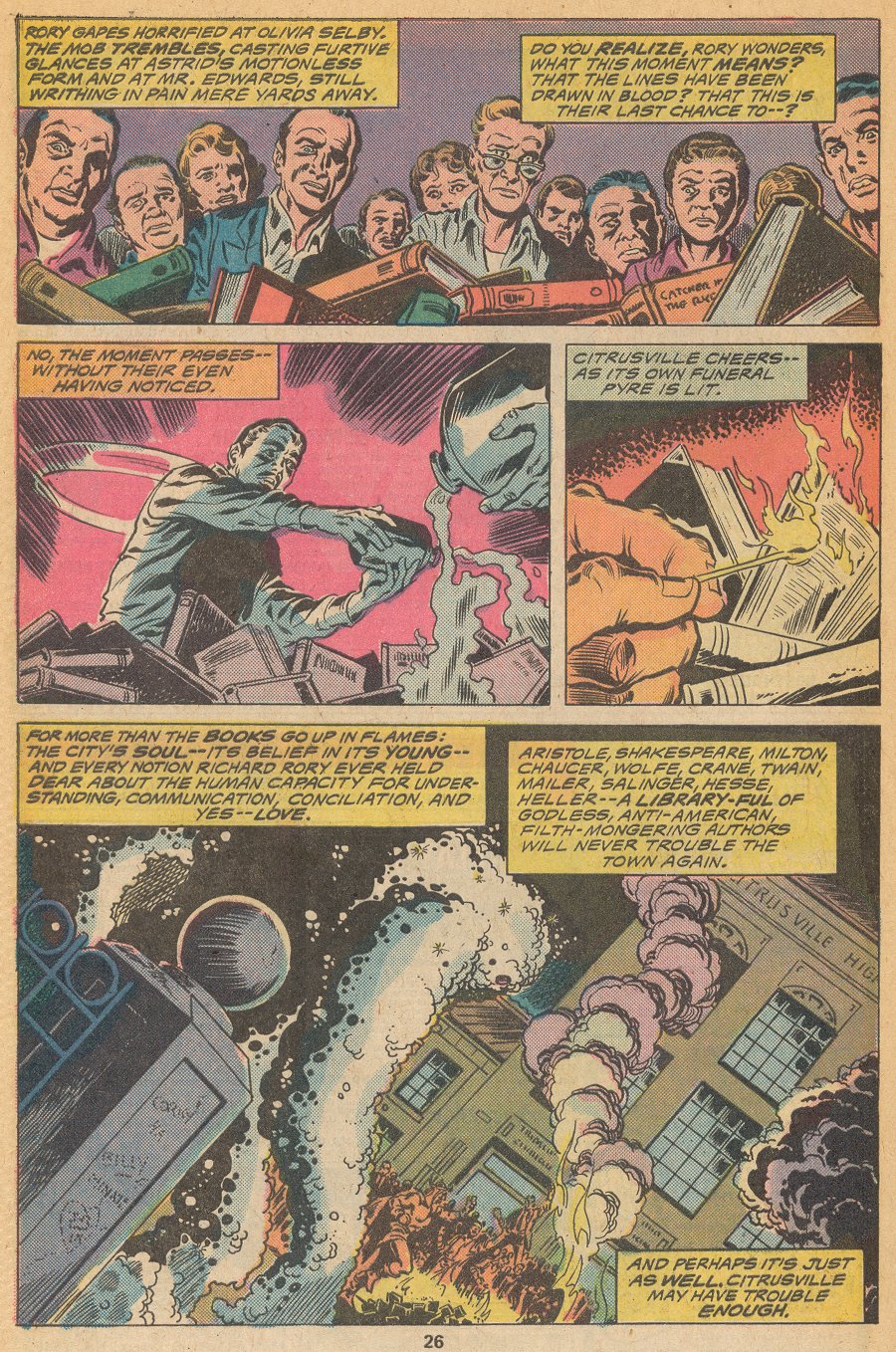 Read online Man-Thing (1974) comic -  Issue #18 - 17